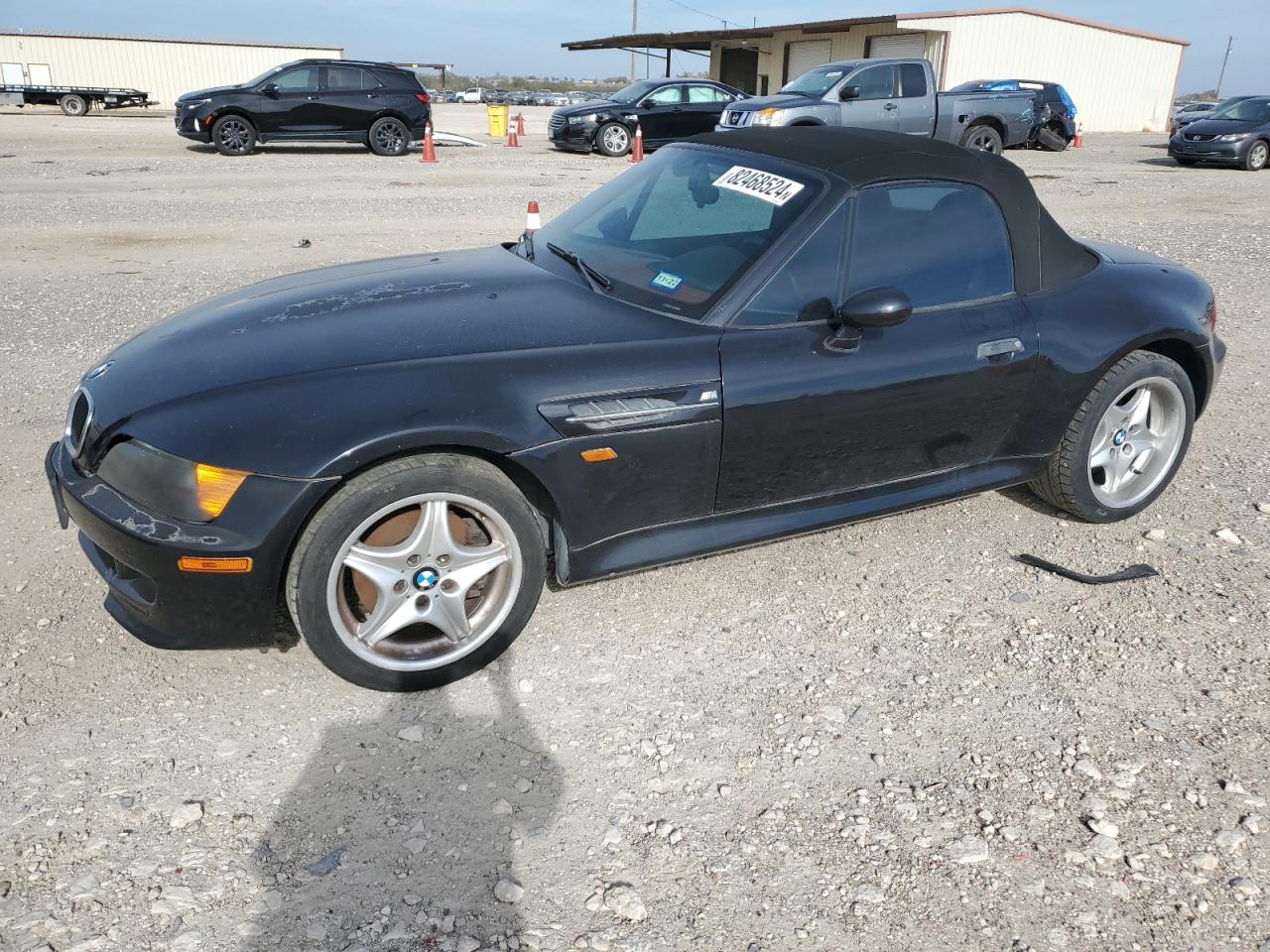1998 Bmw M Roadster Black vin: WBSCK9333WLC85202