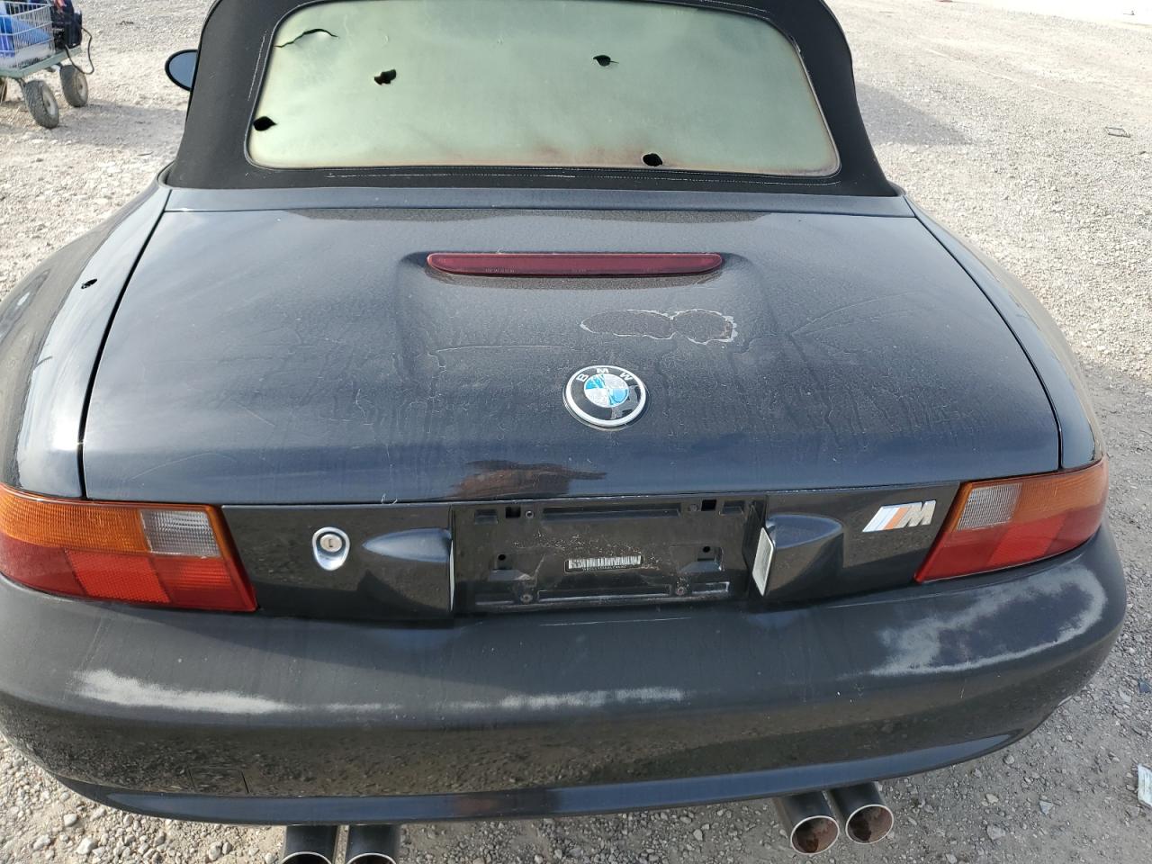 1998 Bmw M Roadster Black vin: WBSCK9333WLC85202