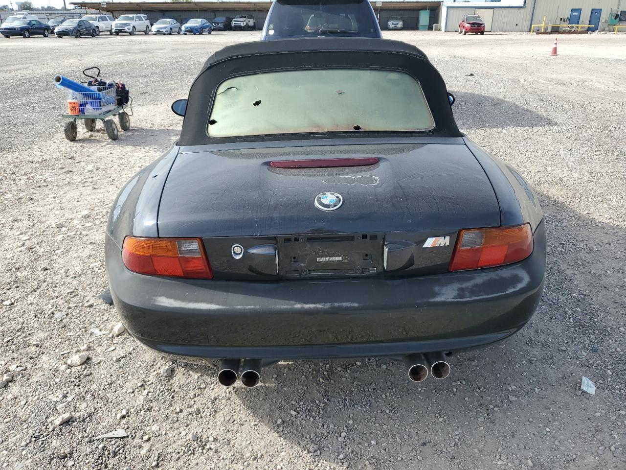 1998 Bmw M Roadster Black vin: WBSCK9333WLC85202