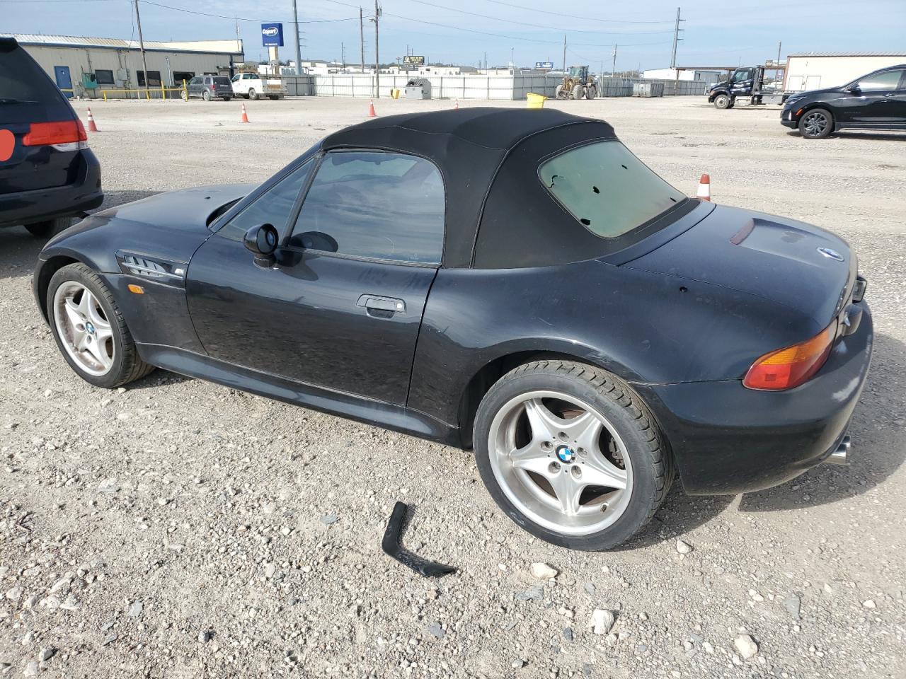 1998 Bmw M Roadster Black vin: WBSCK9333WLC85202