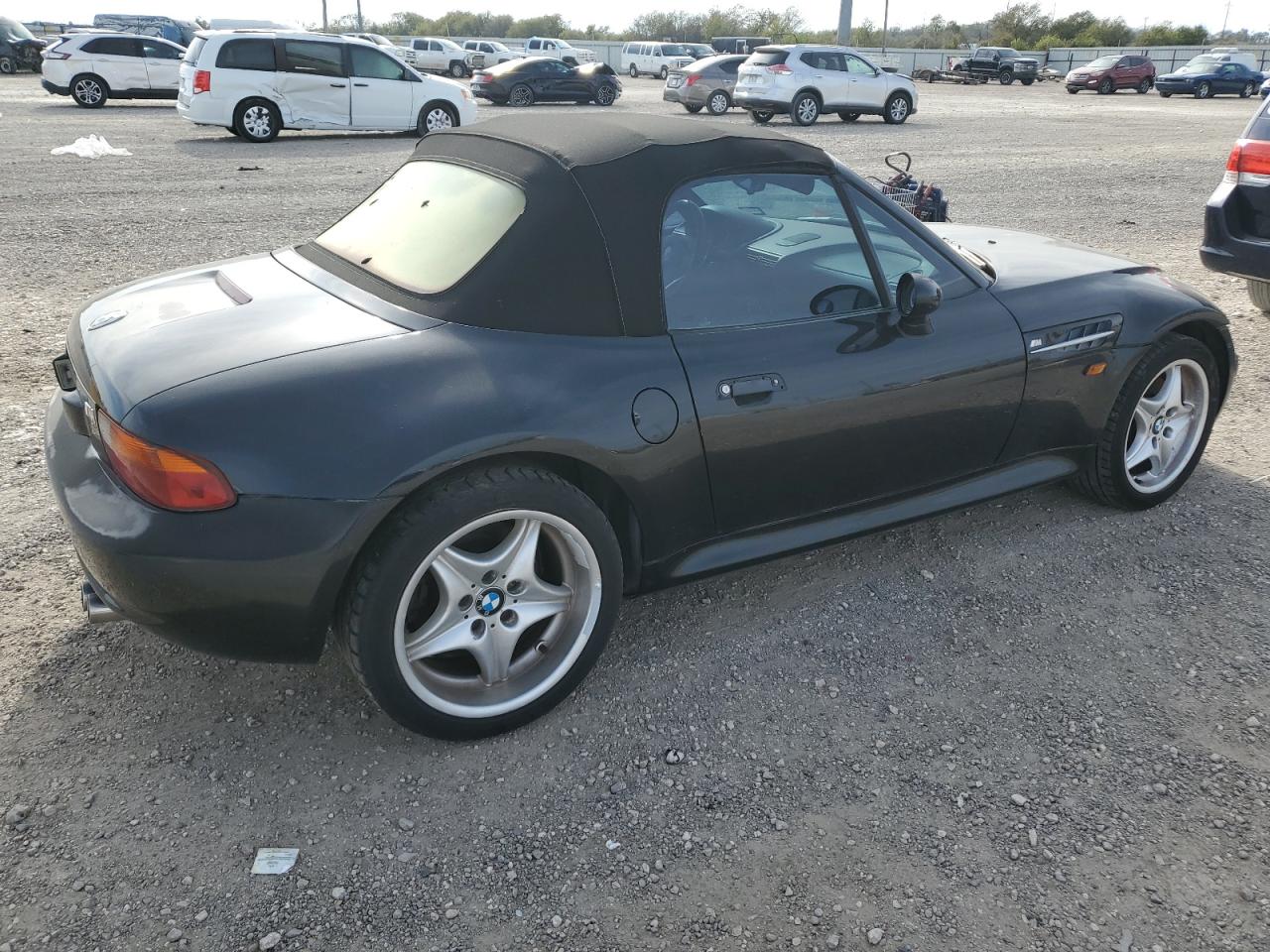 1998 Bmw M Roadster Black vin: WBSCK9333WLC85202