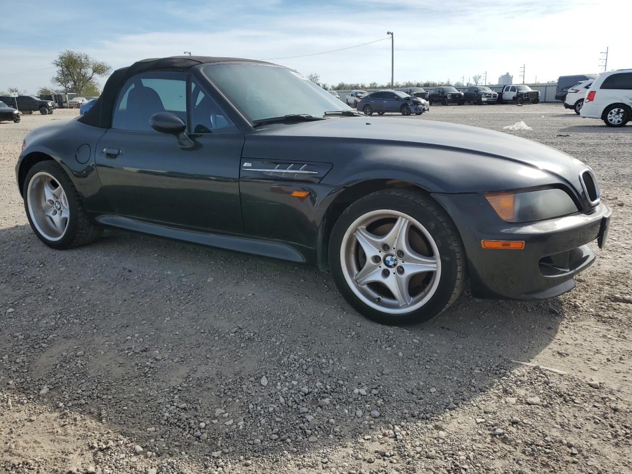 1998 Bmw M Roadster Black vin: WBSCK9333WLC85202