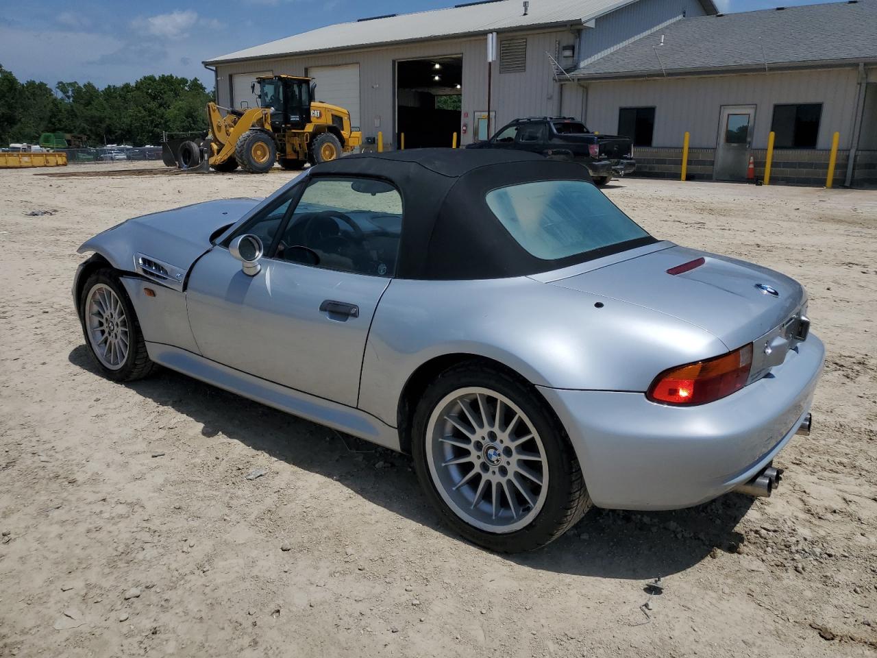 1998 Bmw M Roadster   Silver vin: WBSCK9335WLC86254