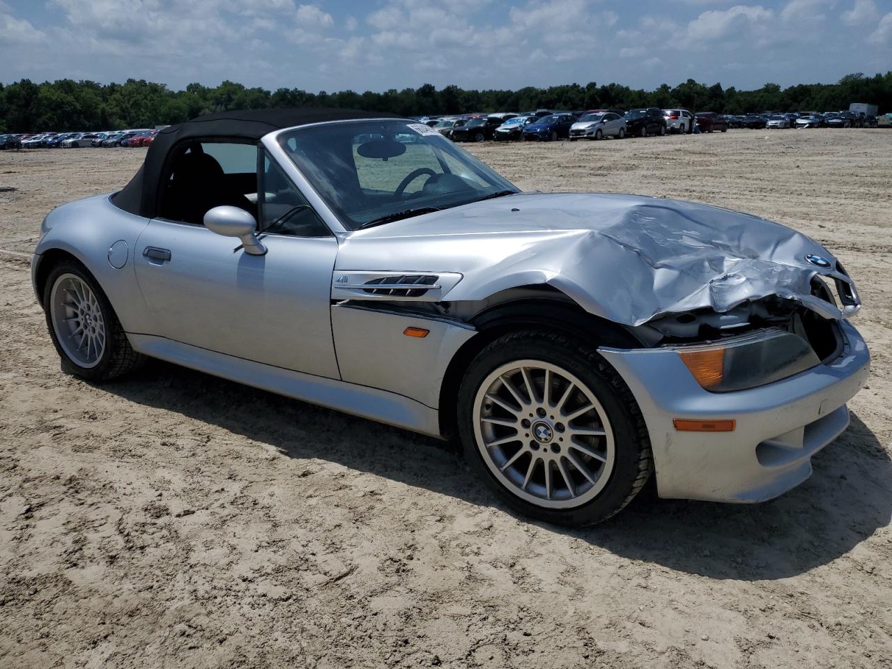 1998 Bmw M Roadster   Silver vin: WBSCK9335WLC86254