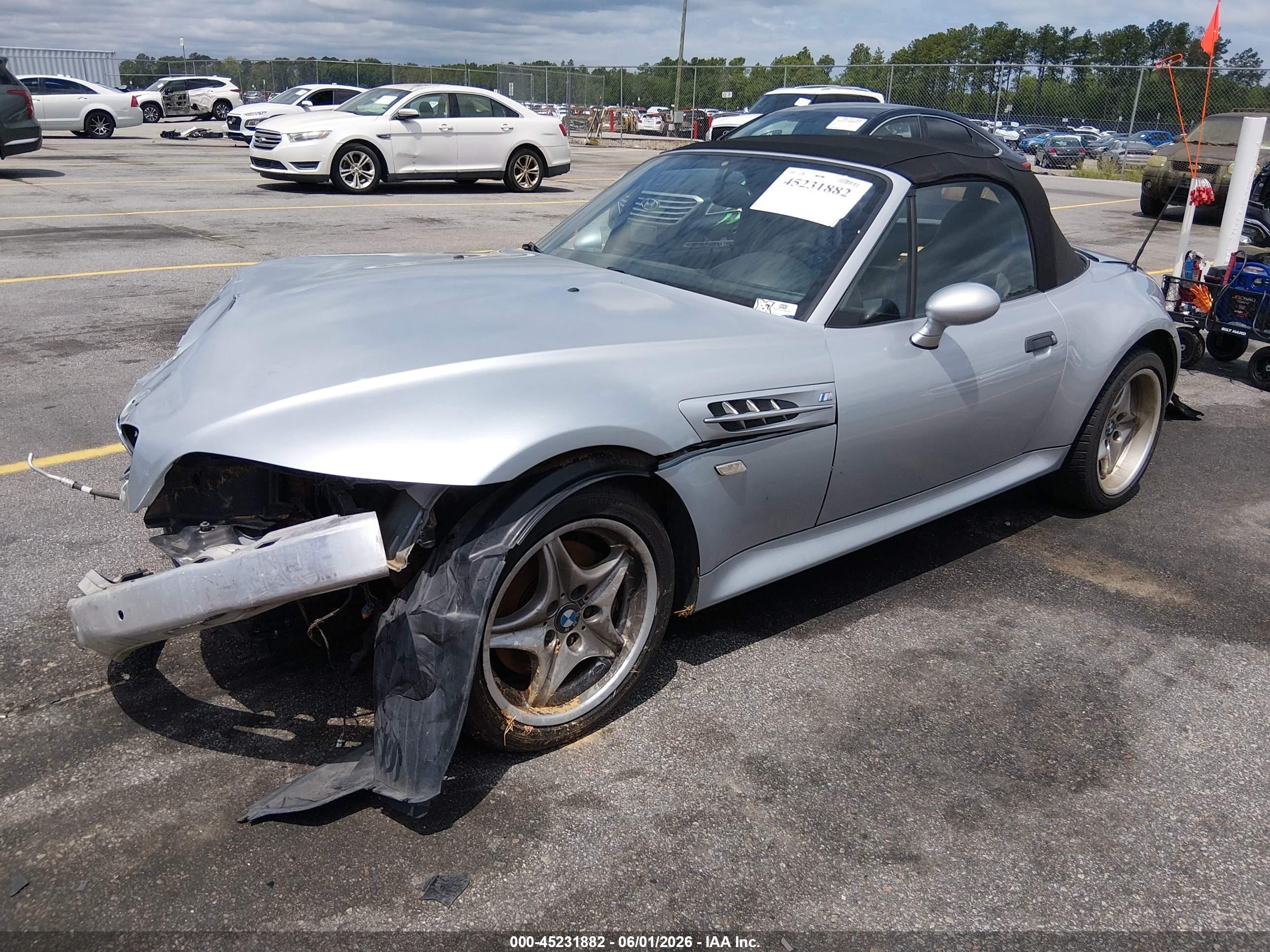 1999 Bmw M   Серебряный vin: WBSCK9335XLC89558