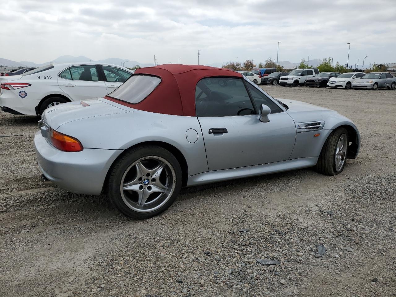 1998 Bmw M Roadster Gray vin: WBSCK9336WLC85453