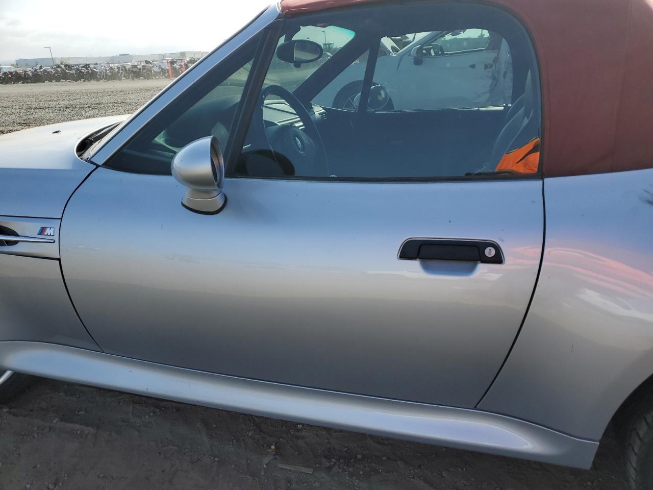 1998 Bmw M Roadster Gray vin: WBSCK9336WLC85453