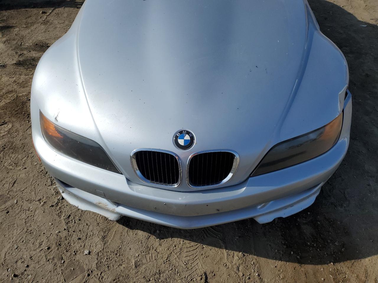 1998 Bmw M Roadster Gray vin: WBSCK9336WLC85453