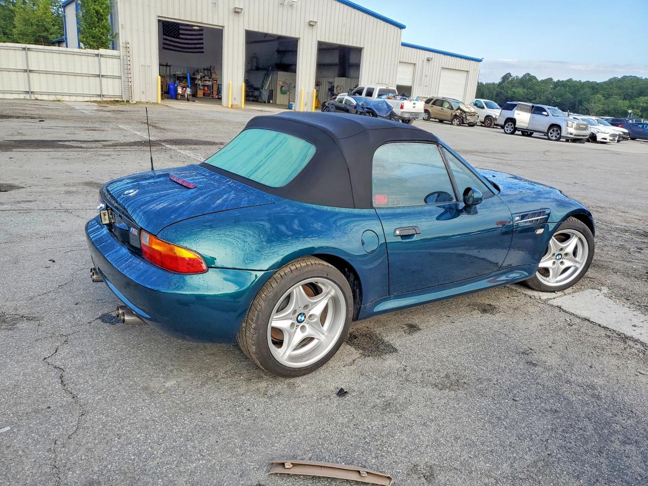 1998 Bmw M Roadster Бирюзовый vin: WBSCK9336WLC87140