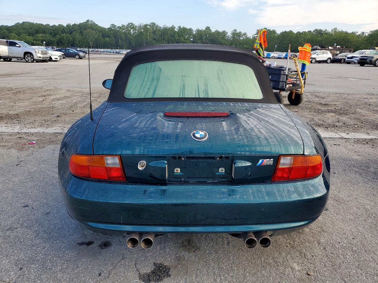 1998 Bmw M Roadster Бирюзовый vin: WBSCK9336WLC87140