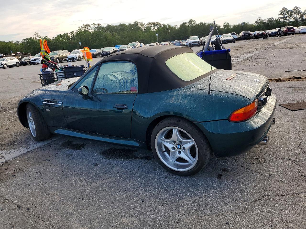 1998 Bmw M Roadster Бирюзовый vin: WBSCK9336WLC87140