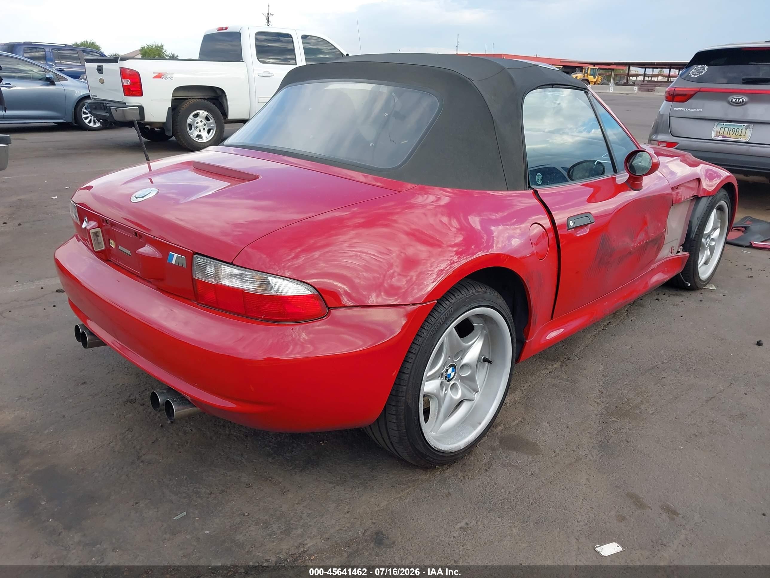 1999 Bmw M   Red vin: WBSCK9336XLC88466