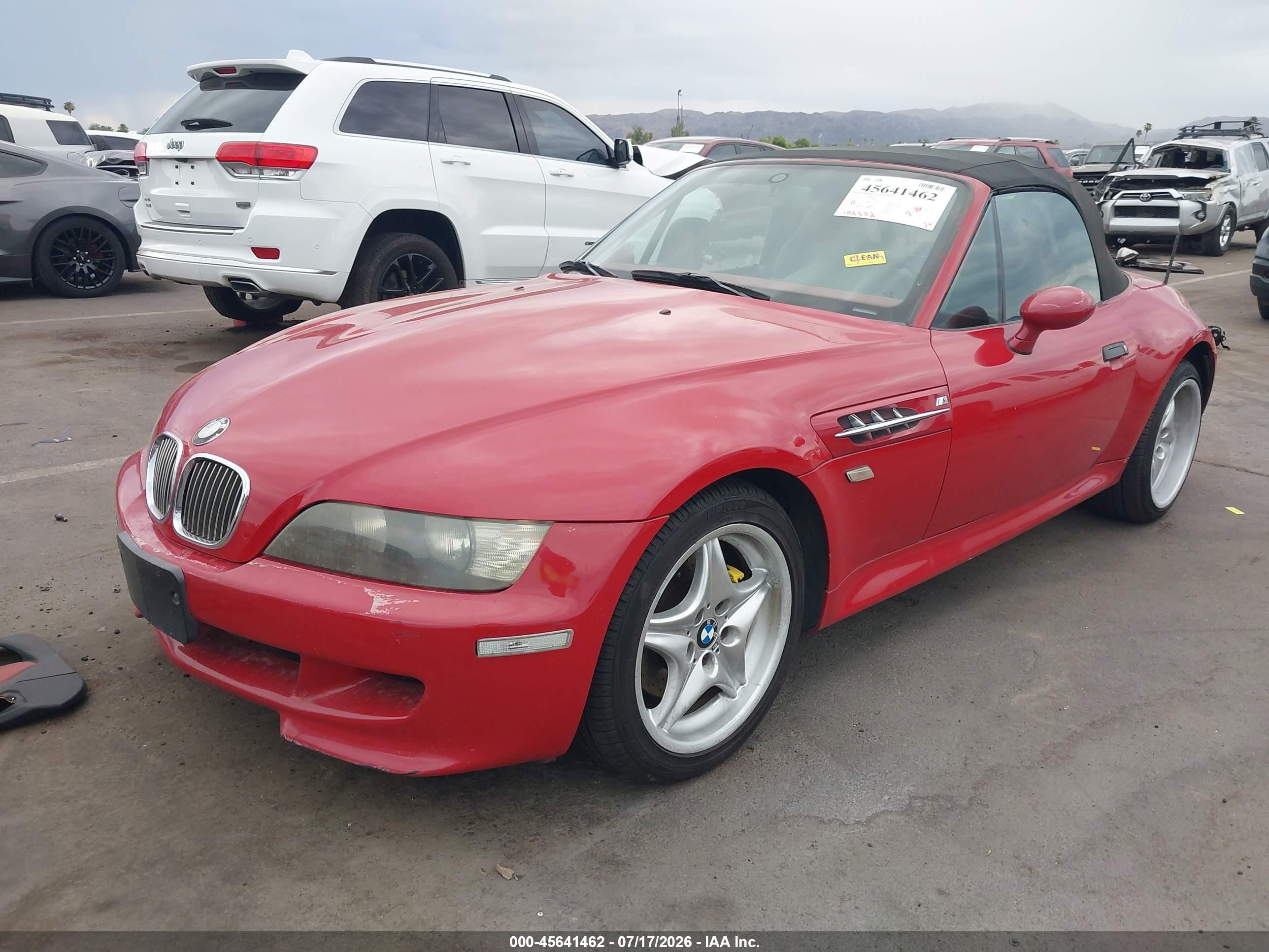 1999 Bmw M   Red vin: WBSCK9336XLC88466