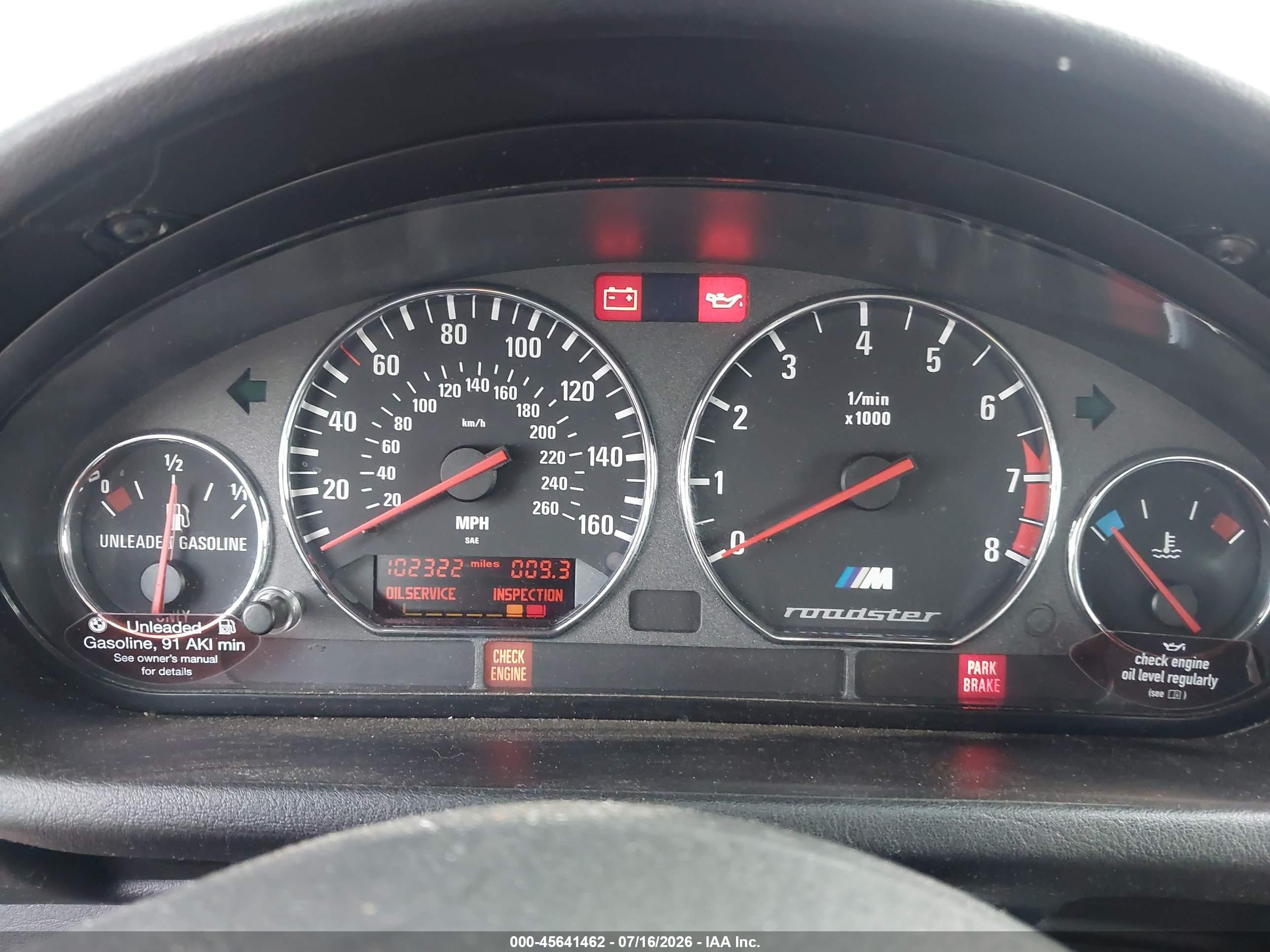 1999 Bmw M   Red vin: WBSCK9336XLC88466