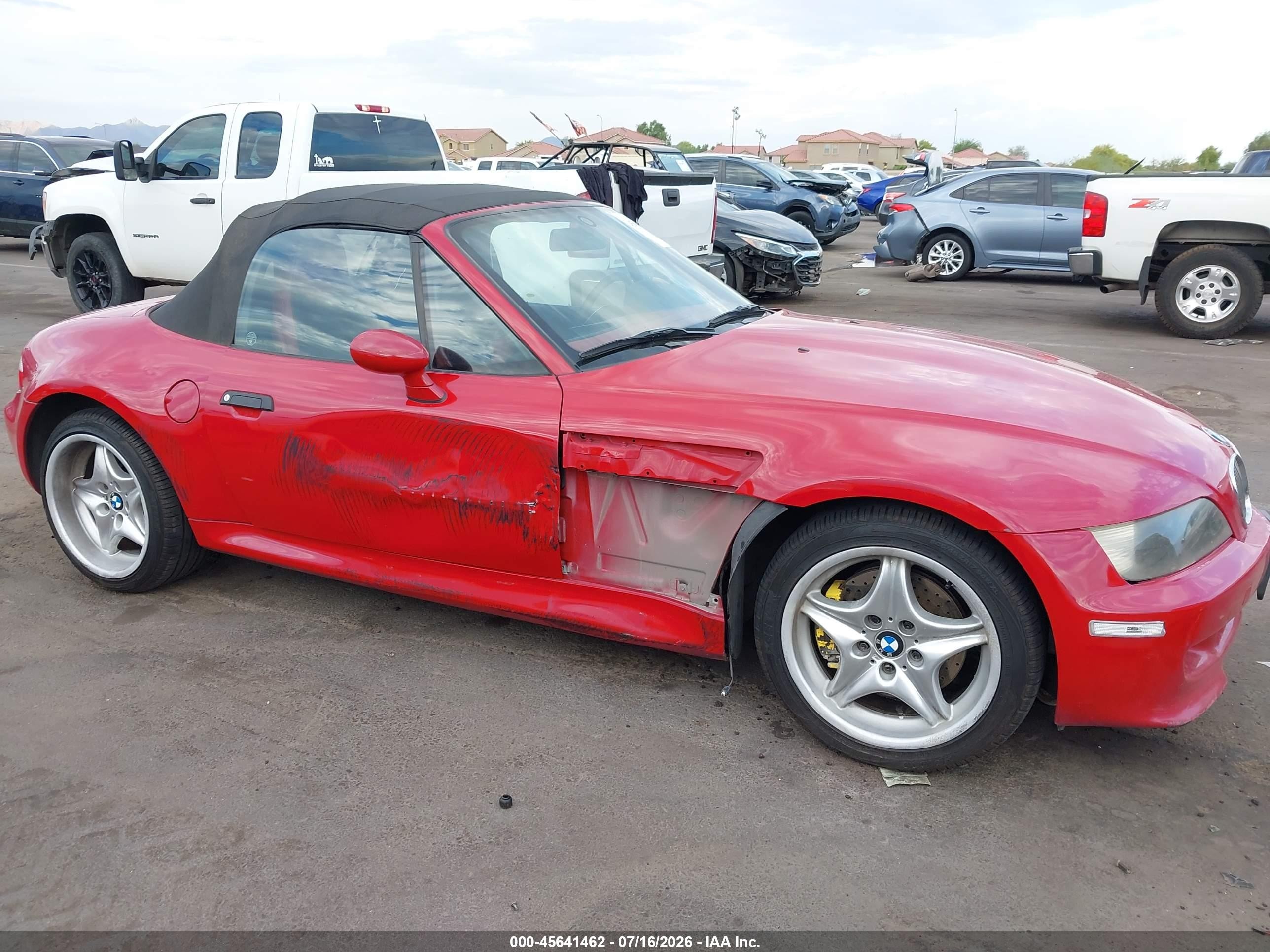 1999 Bmw M   Red vin: WBSCK9336XLC88466