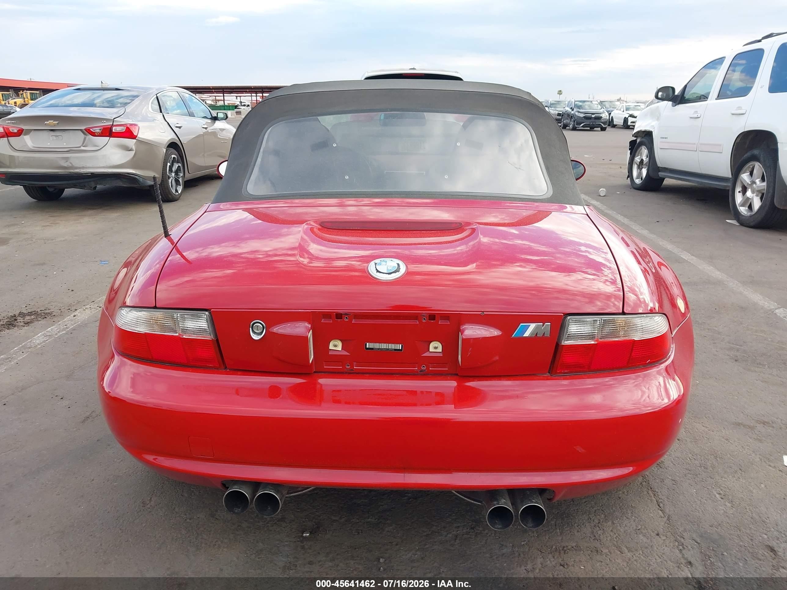 1999 Bmw M   Red vin: WBSCK9336XLC88466