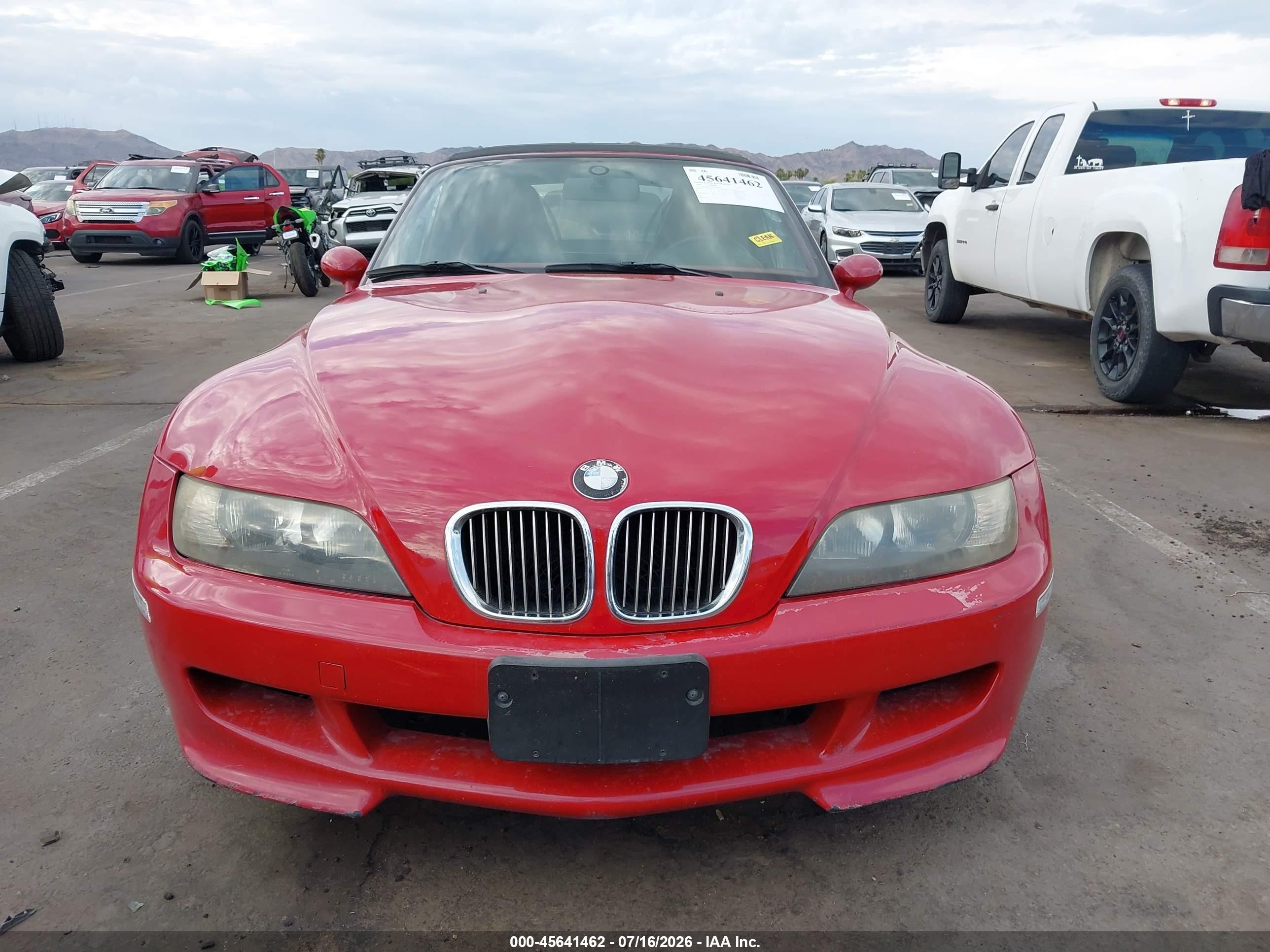 1999 Bmw M   Red vin: WBSCK9336XLC88466
