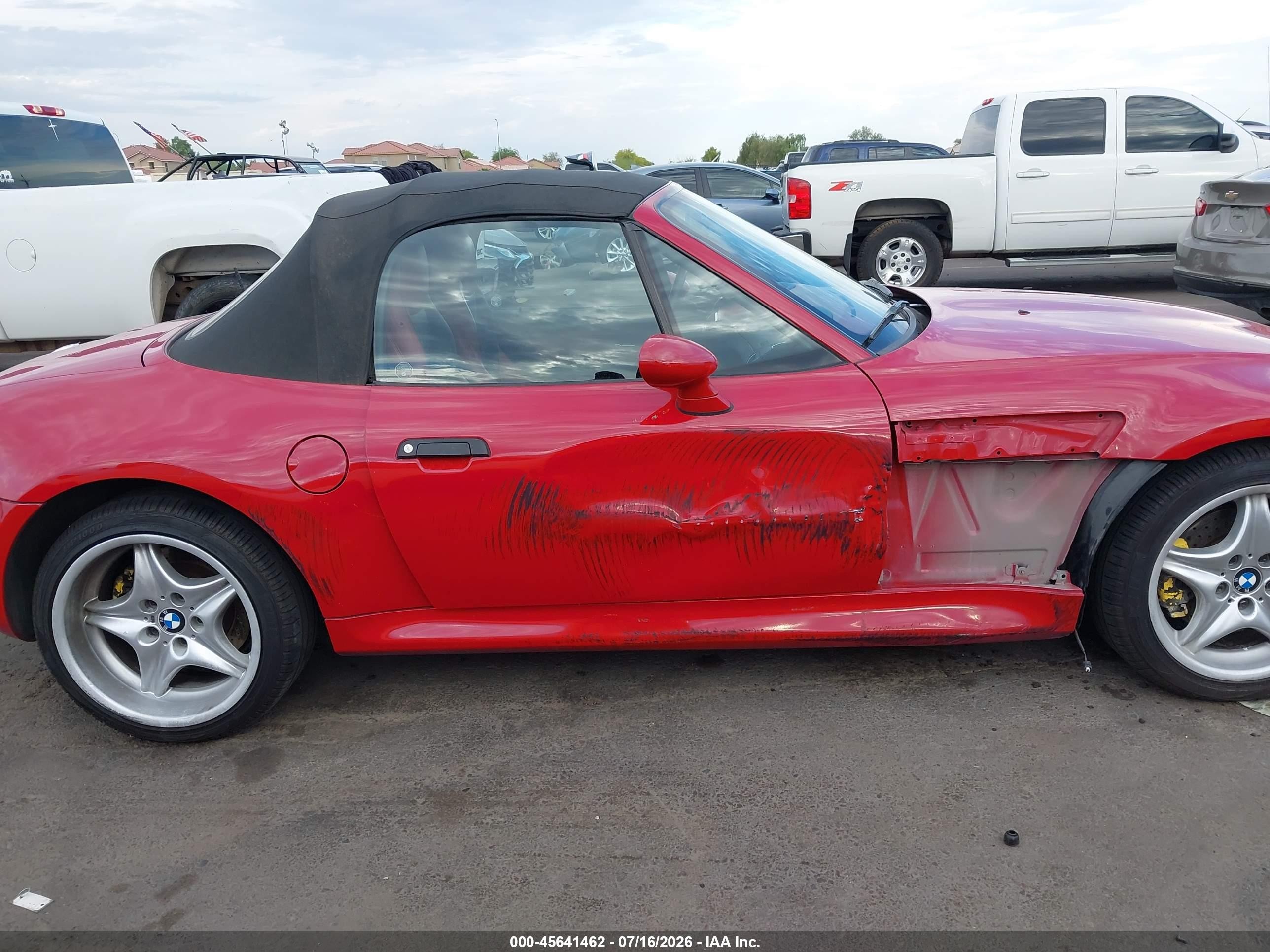 1999 Bmw M   Red vin: WBSCK9336XLC88466
