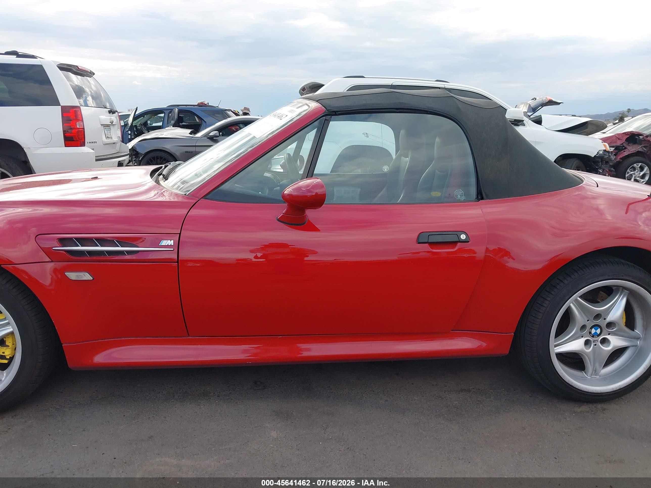 1999 Bmw M   Red vin: WBSCK9336XLC88466
