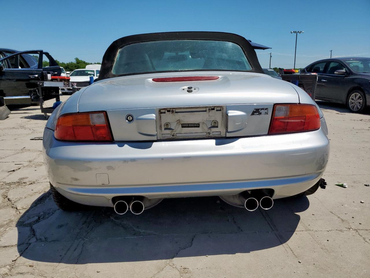 1998 Bmw M Roadster Silver vin: WBSCK9337WLC86255