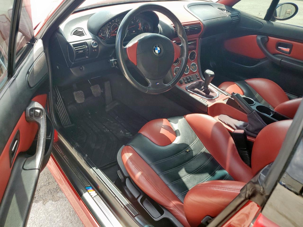 1998 Bmw M Roadster   Red vin: WBSCK9338WLC87401