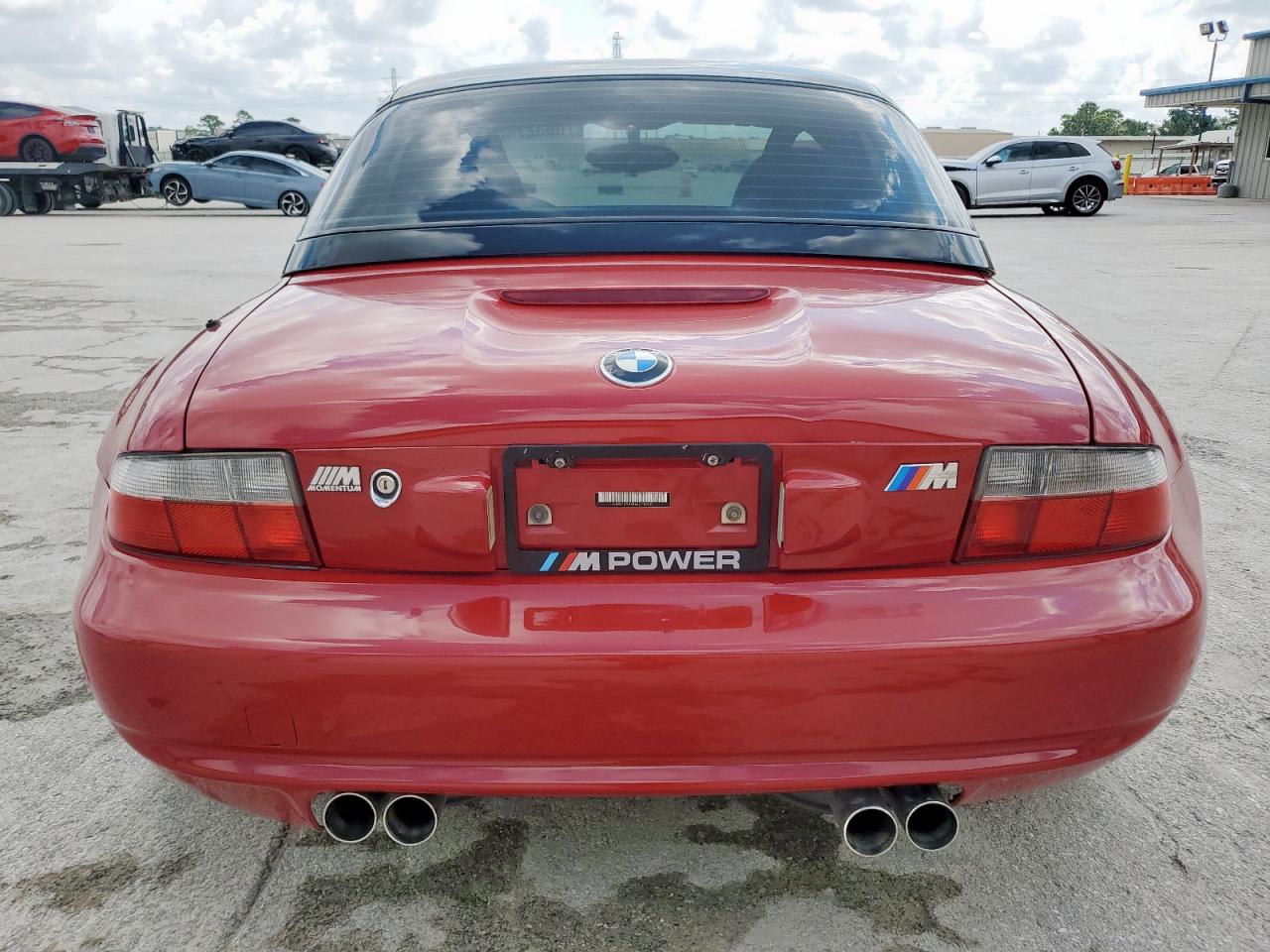 1998 Bmw M Roadster   Red vin: WBSCK9338WLC87401