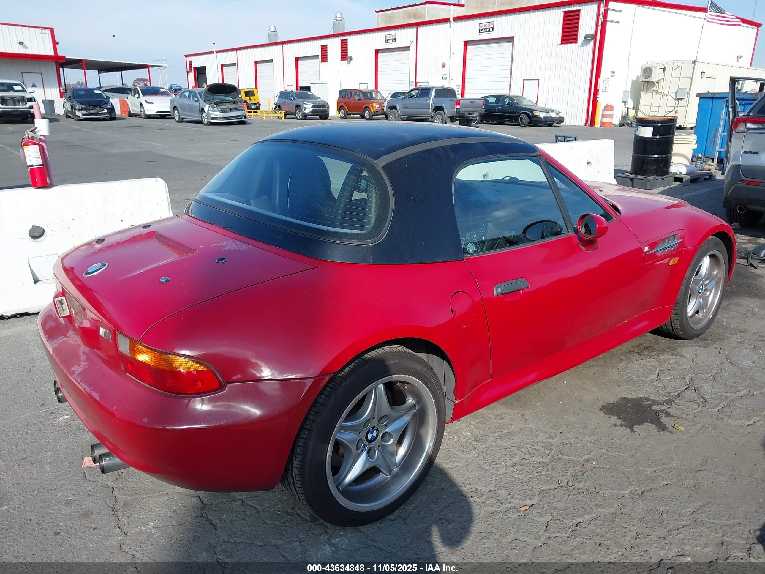 1998 Bmw M   Maroon vin: WBSCK9339WLC85933