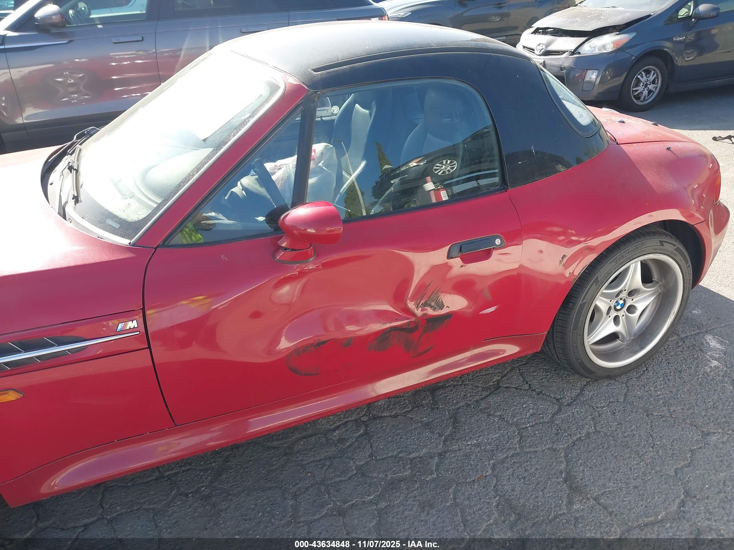 1998 Bmw M   Maroon vin: WBSCK9339WLC85933