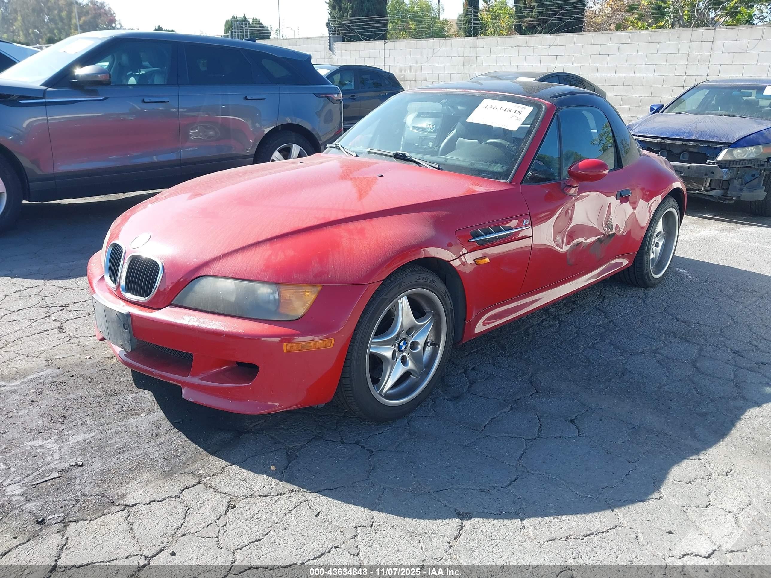 1998 Bmw M   Maroon vin: WBSCK9339WLC85933