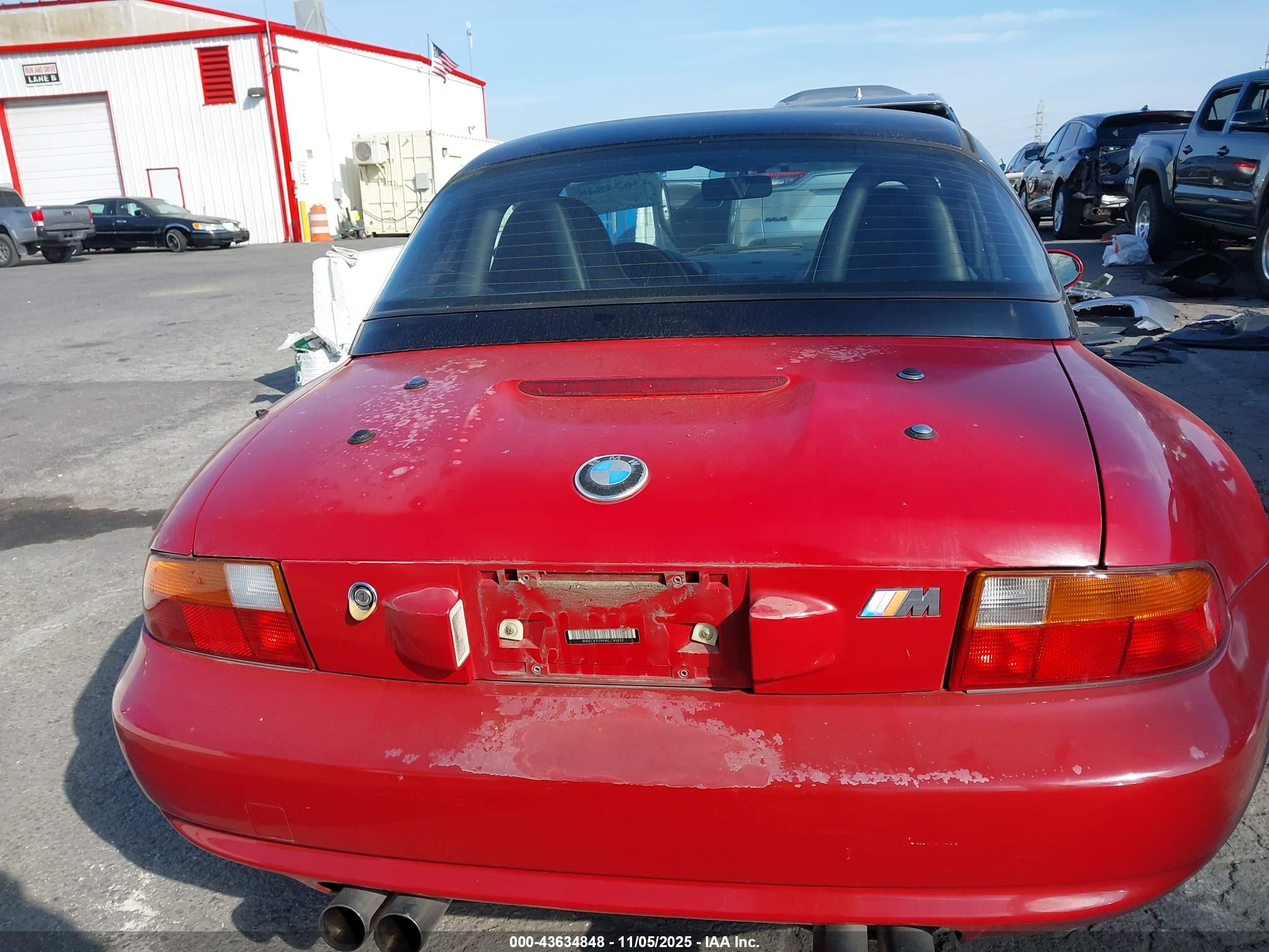 1998 Bmw M   Maroon vin: WBSCK9339WLC85933