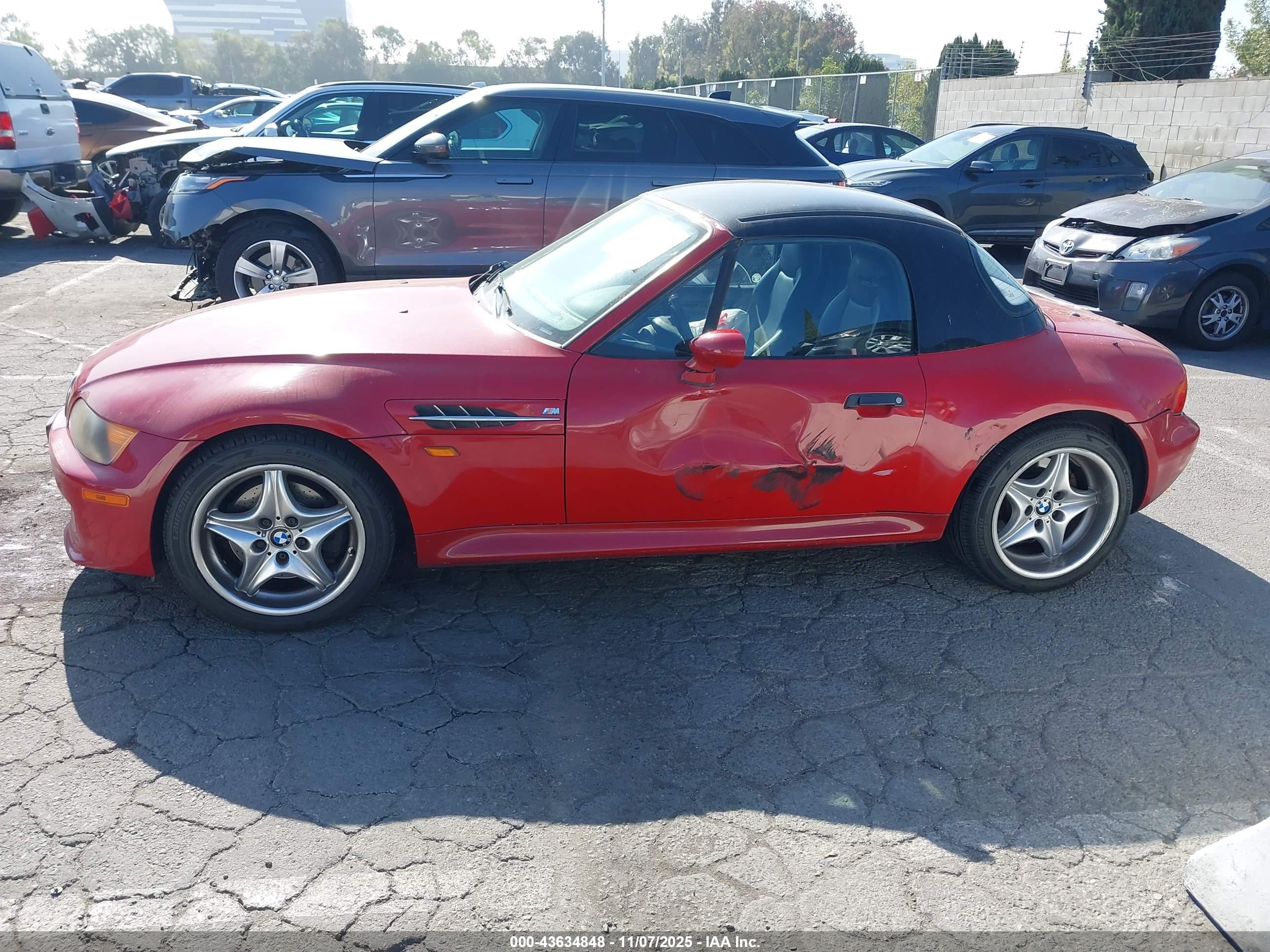 1998 Bmw M   Maroon vin: WBSCK9339WLC85933