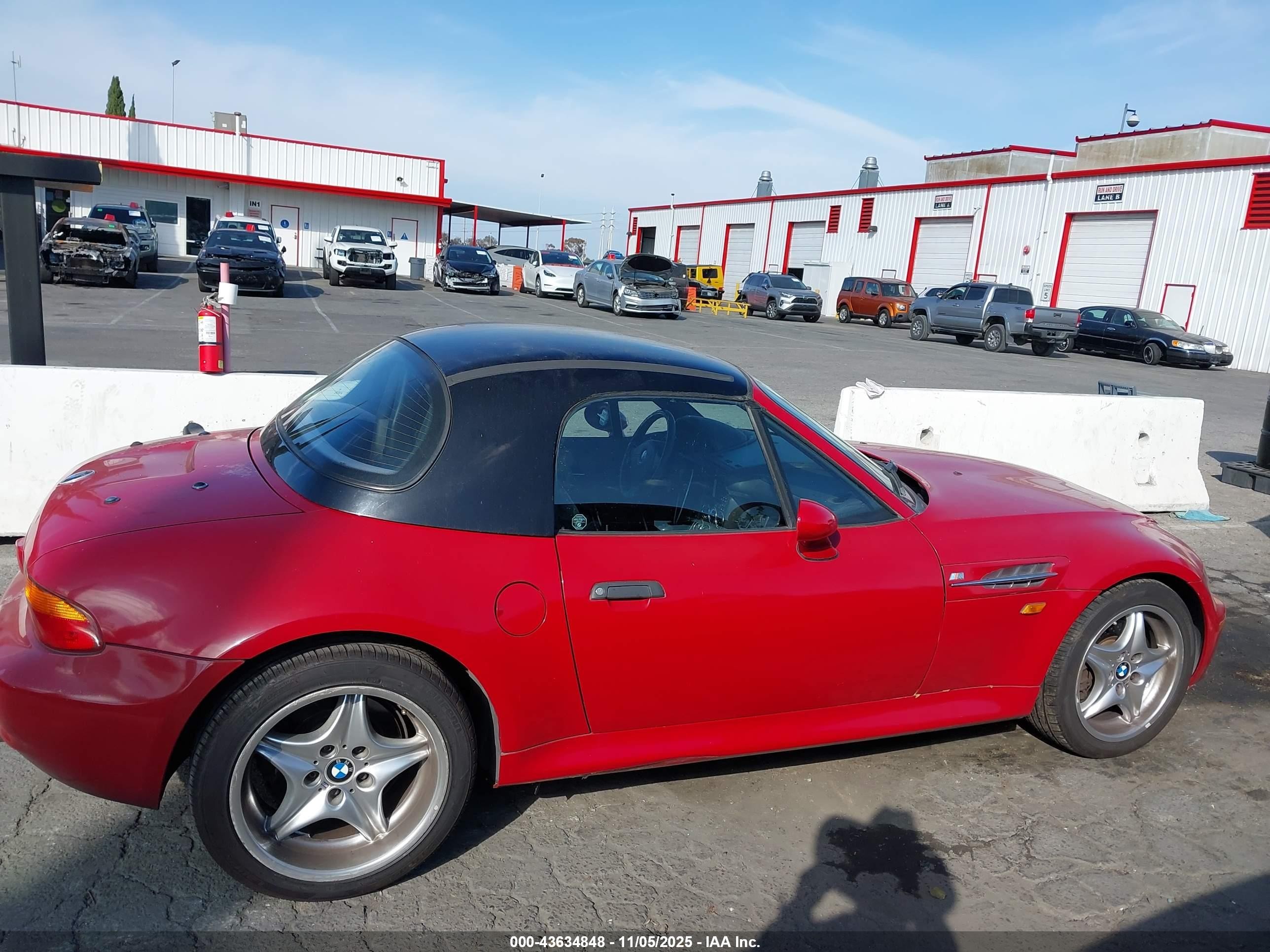 1998 Bmw M   Maroon vin: WBSCK9339WLC85933