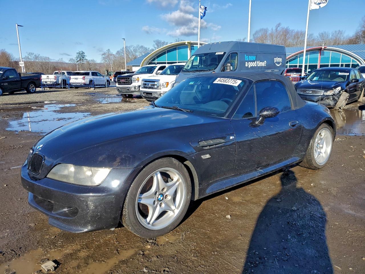 1999 Bmw M Roadster Black vin: WBSCK9339XLC88476