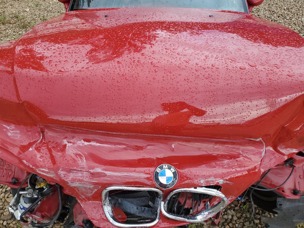 1998 Bmw M Roadster Red vin: WBSCK933XWLC86234