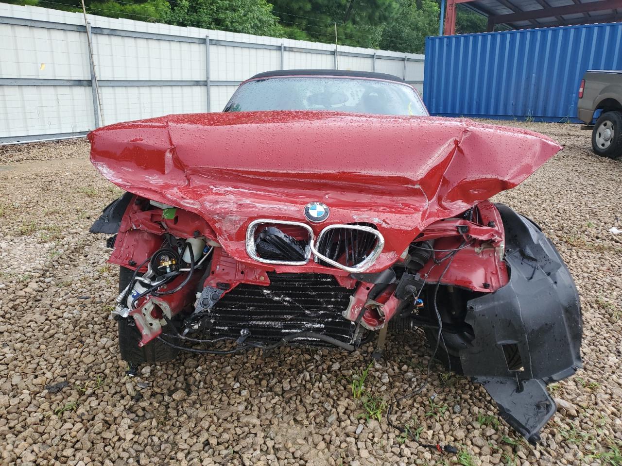 1998 Bmw M Roadster Red vin: WBSCK933XWLC86234