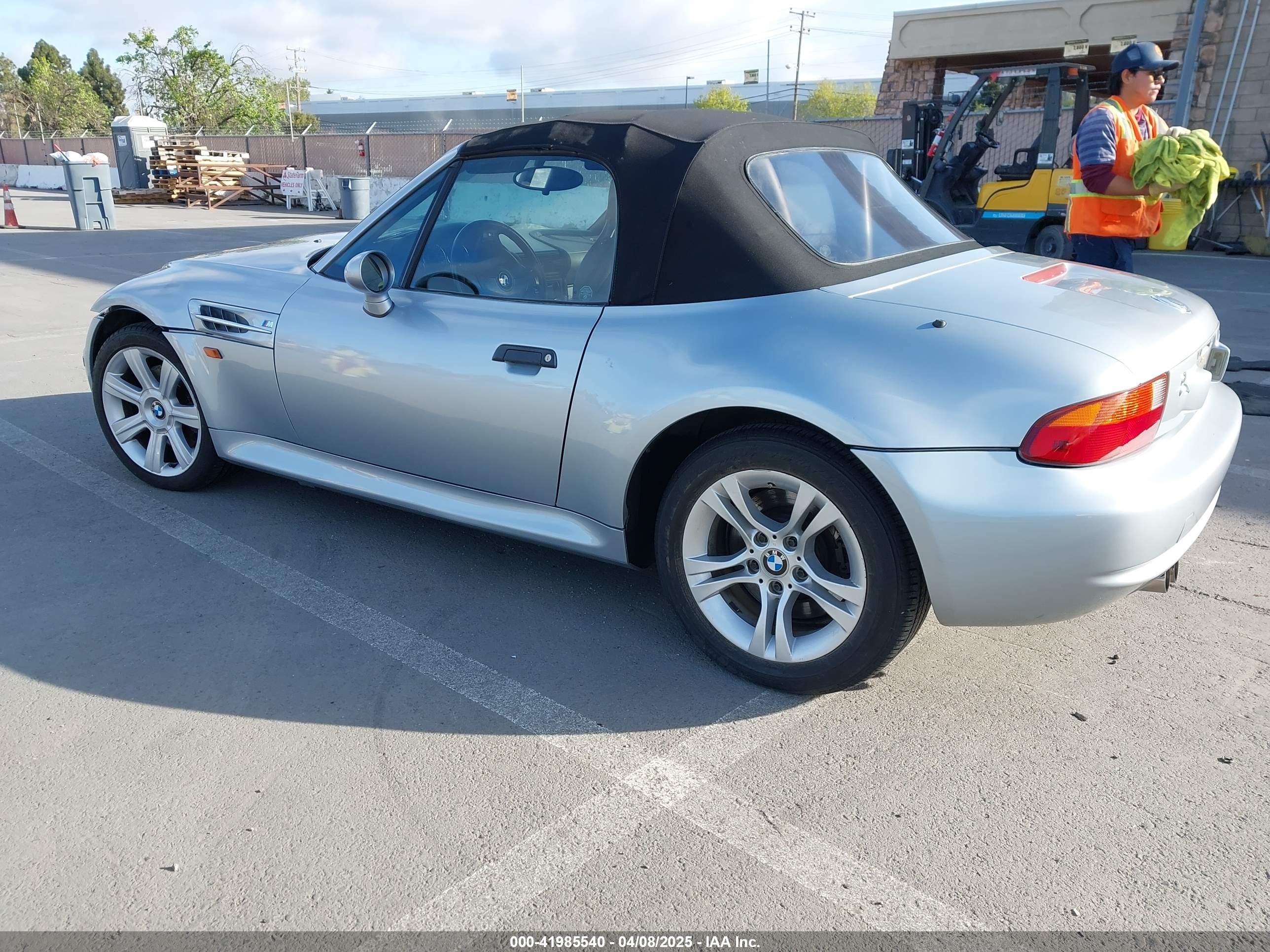 1998 Bmw M   Silver vin: WBSCK933XWLC86654