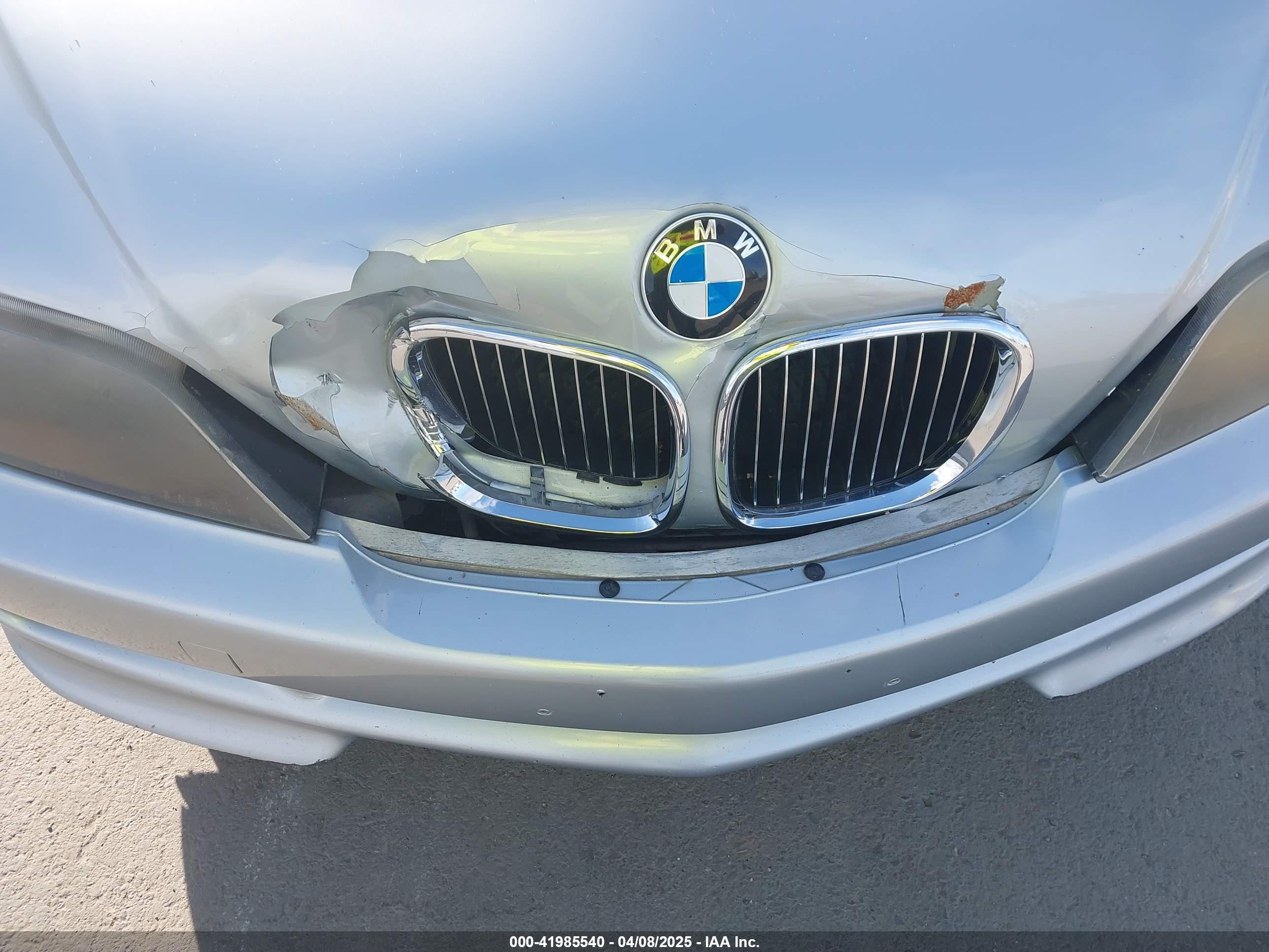 1998 Bmw M   Silver vin: WBSCK933XWLC86654