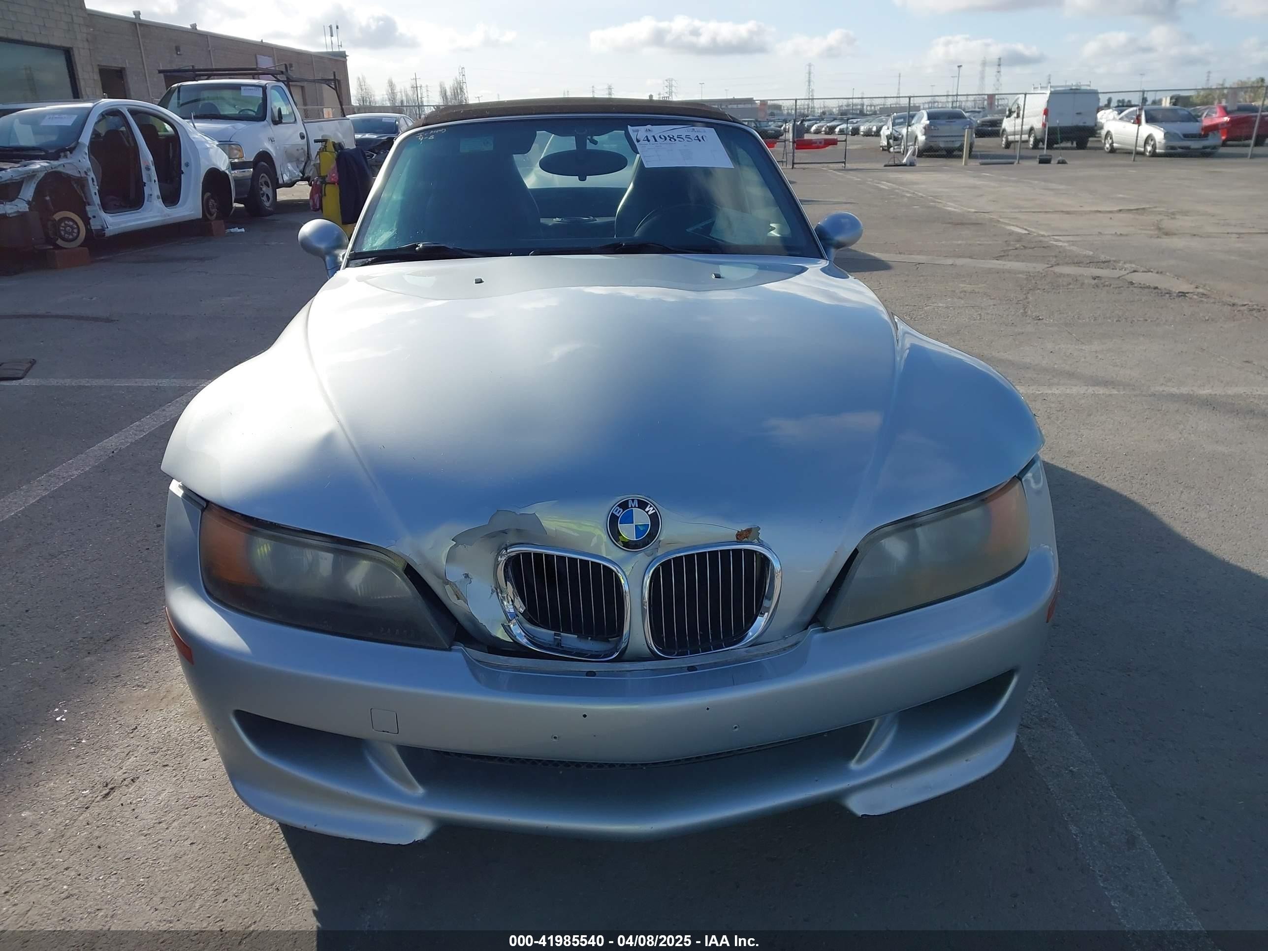1998 Bmw M   Silver vin: WBSCK933XWLC86654