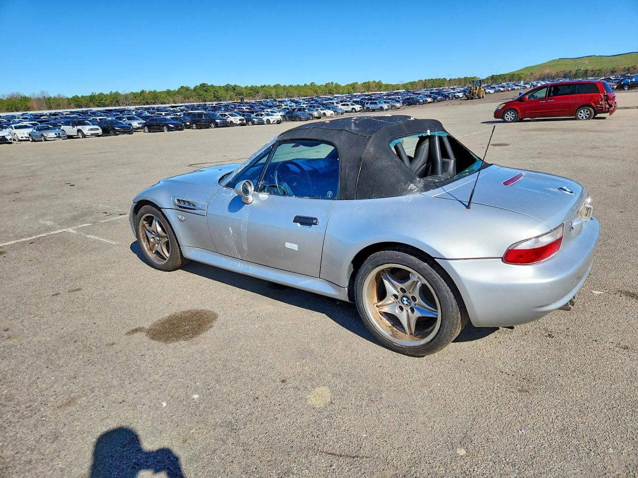2000 Bmw M Roadster Silver vin: WBSCK9340YLC92989