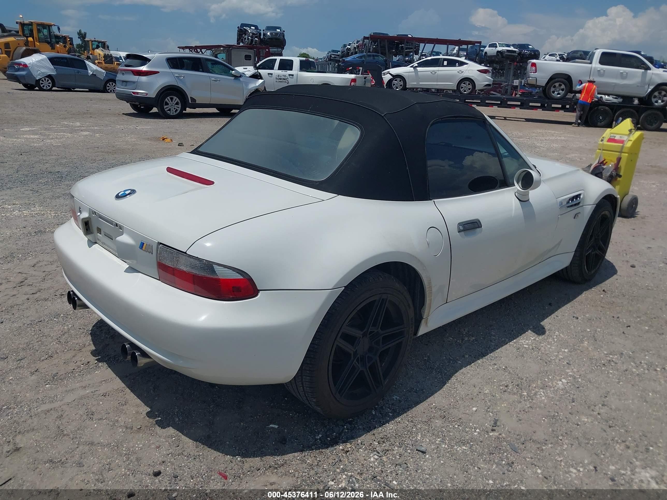 2000 Bmw M   White vin: WBSCK9345YLC90171