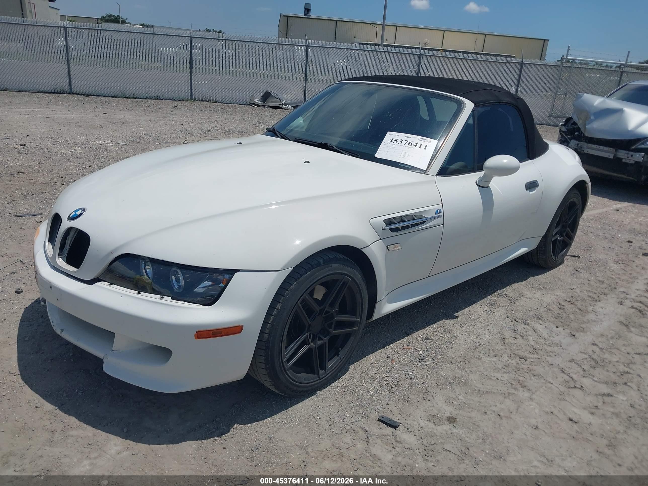 2000 Bmw M   White vin: WBSCK9345YLC90171
