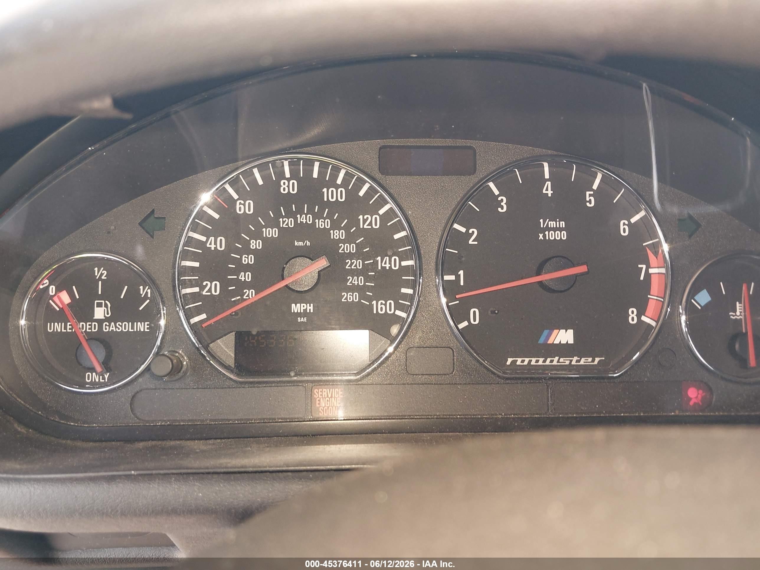 2000 Bmw M   White vin: WBSCK9345YLC90171
