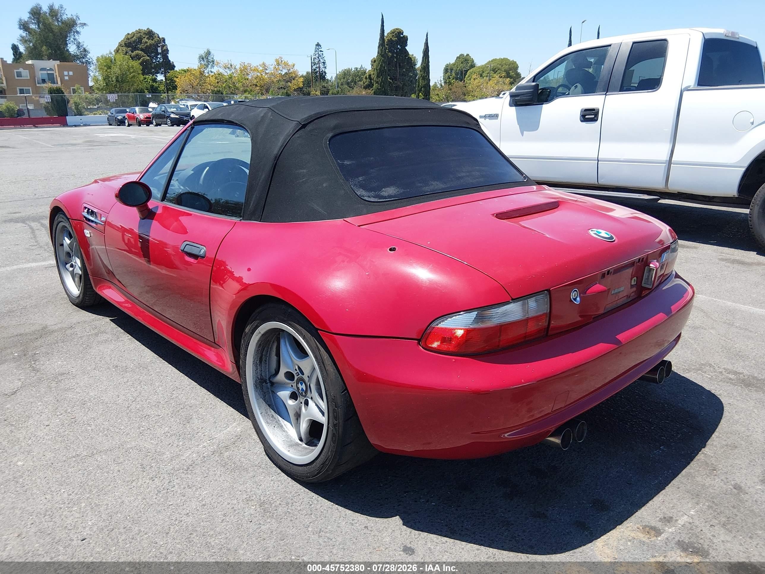 2000 Bmw M   Red vin: WBSCK9346YLC91412