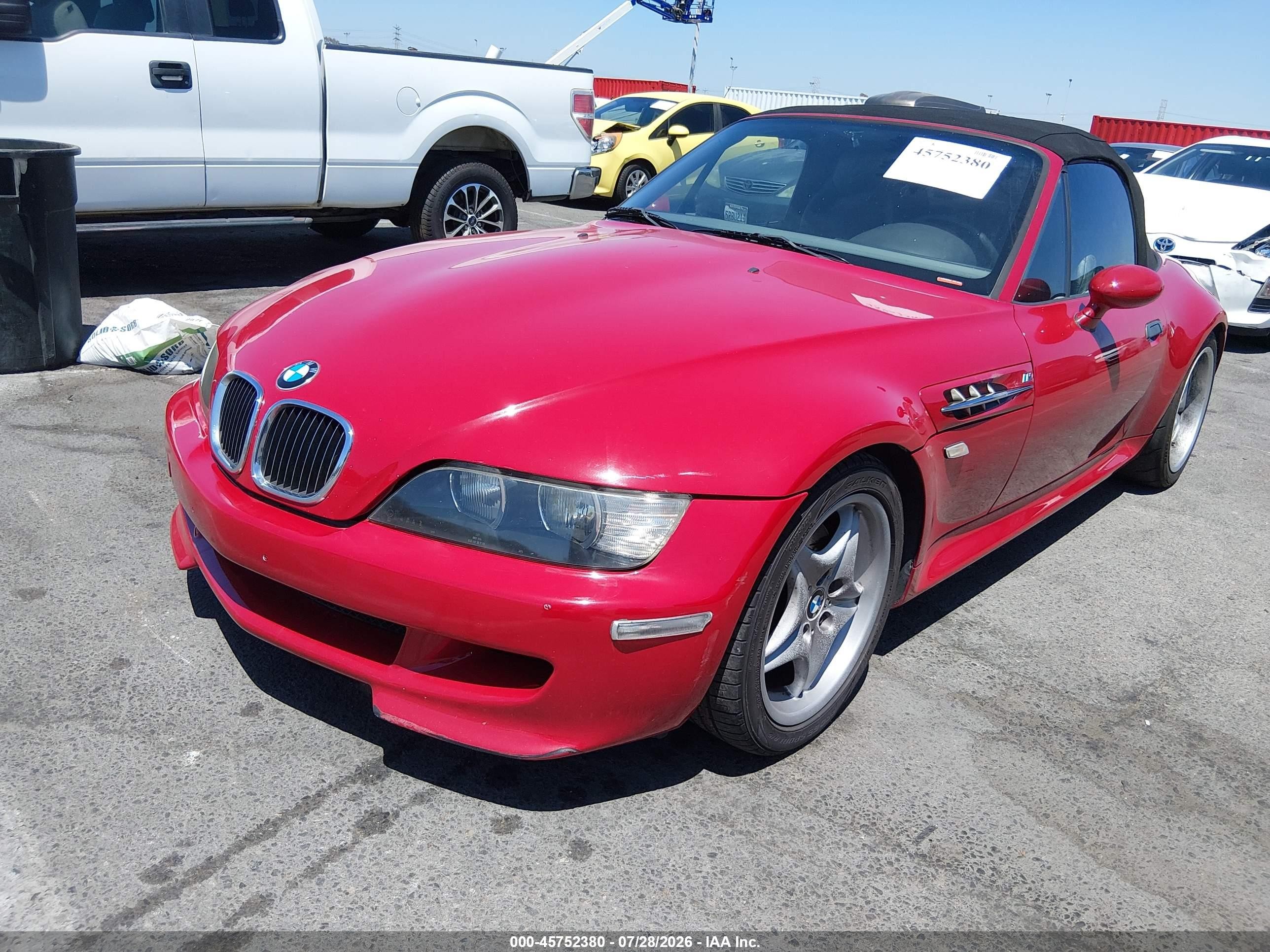 2000 Bmw M   Red vin: WBSCK9346YLC91412