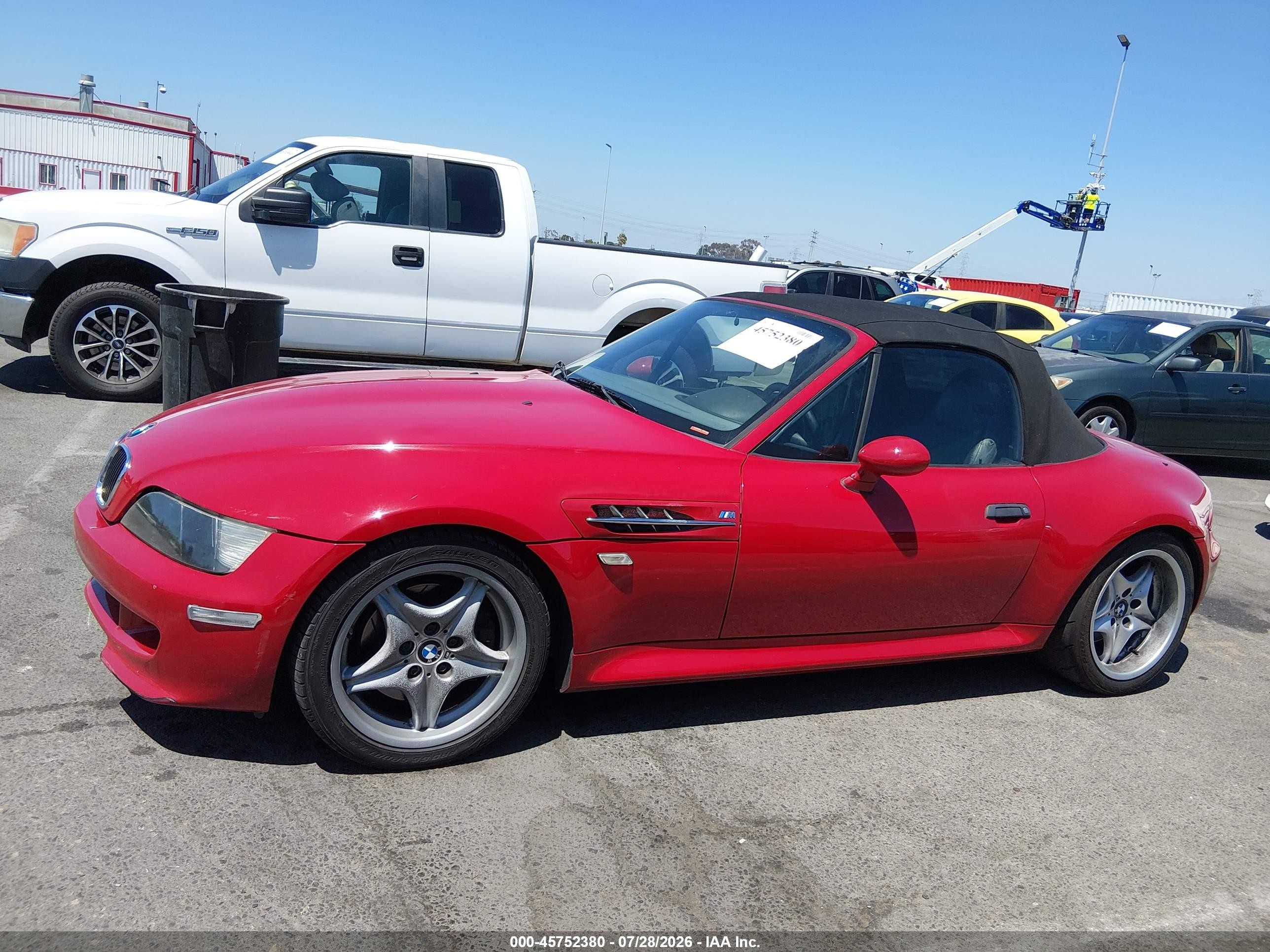 2000 Bmw M   Red vin: WBSCK9346YLC91412