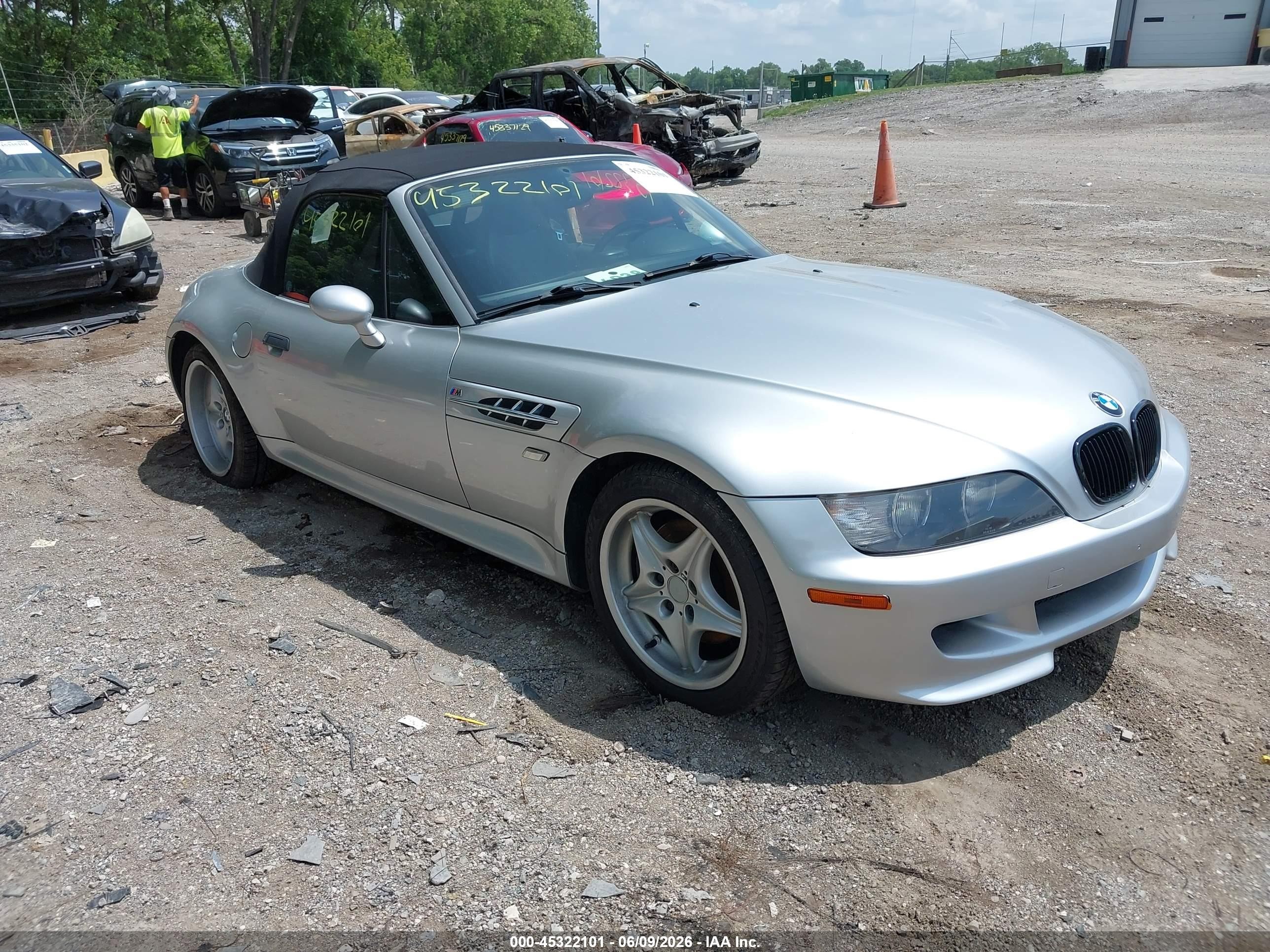 2000 Bmw M   Silver vin: WBSCK9347YLC93198
