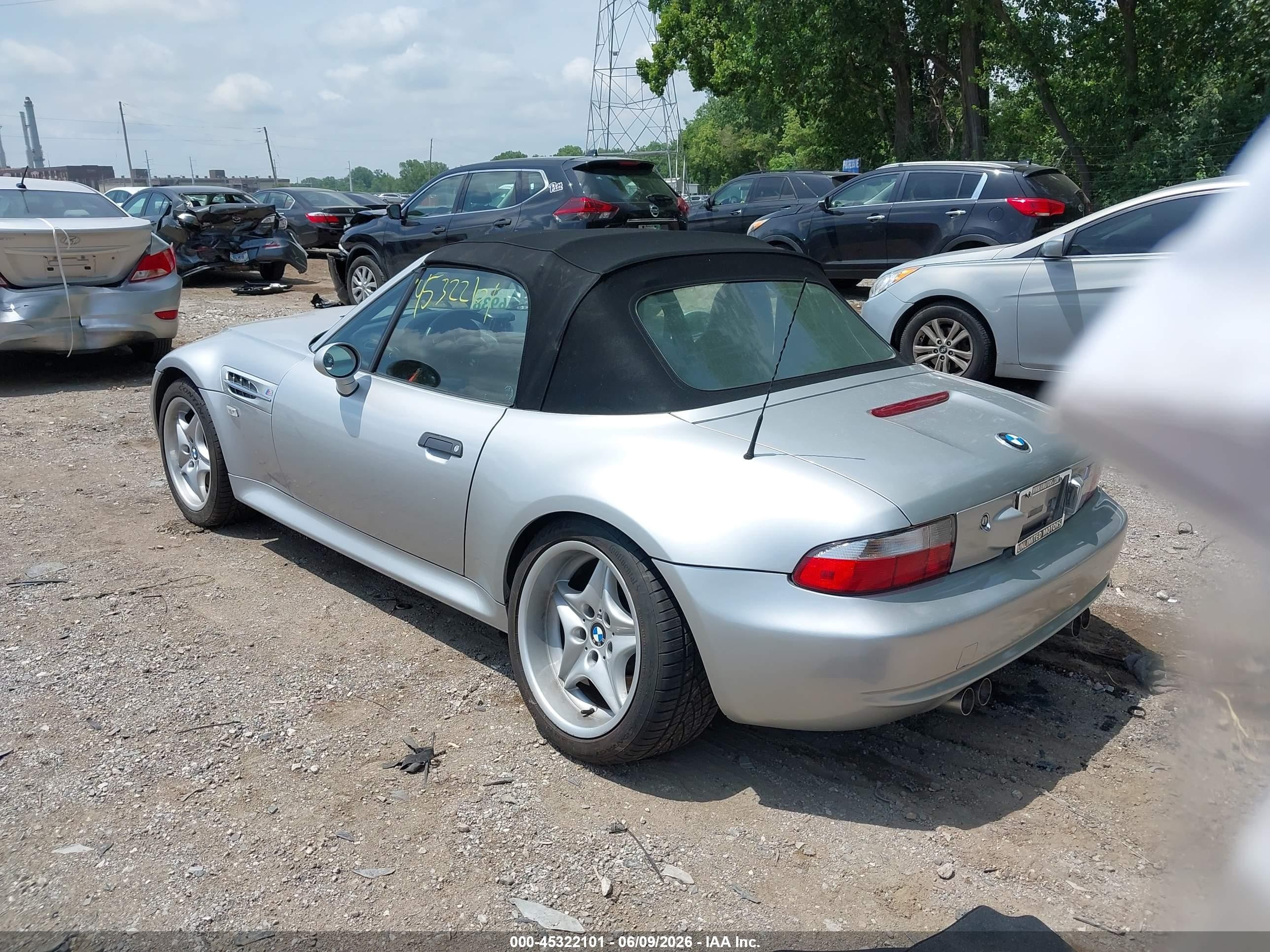 2000 Bmw M   Silver vin: WBSCK9347YLC93198