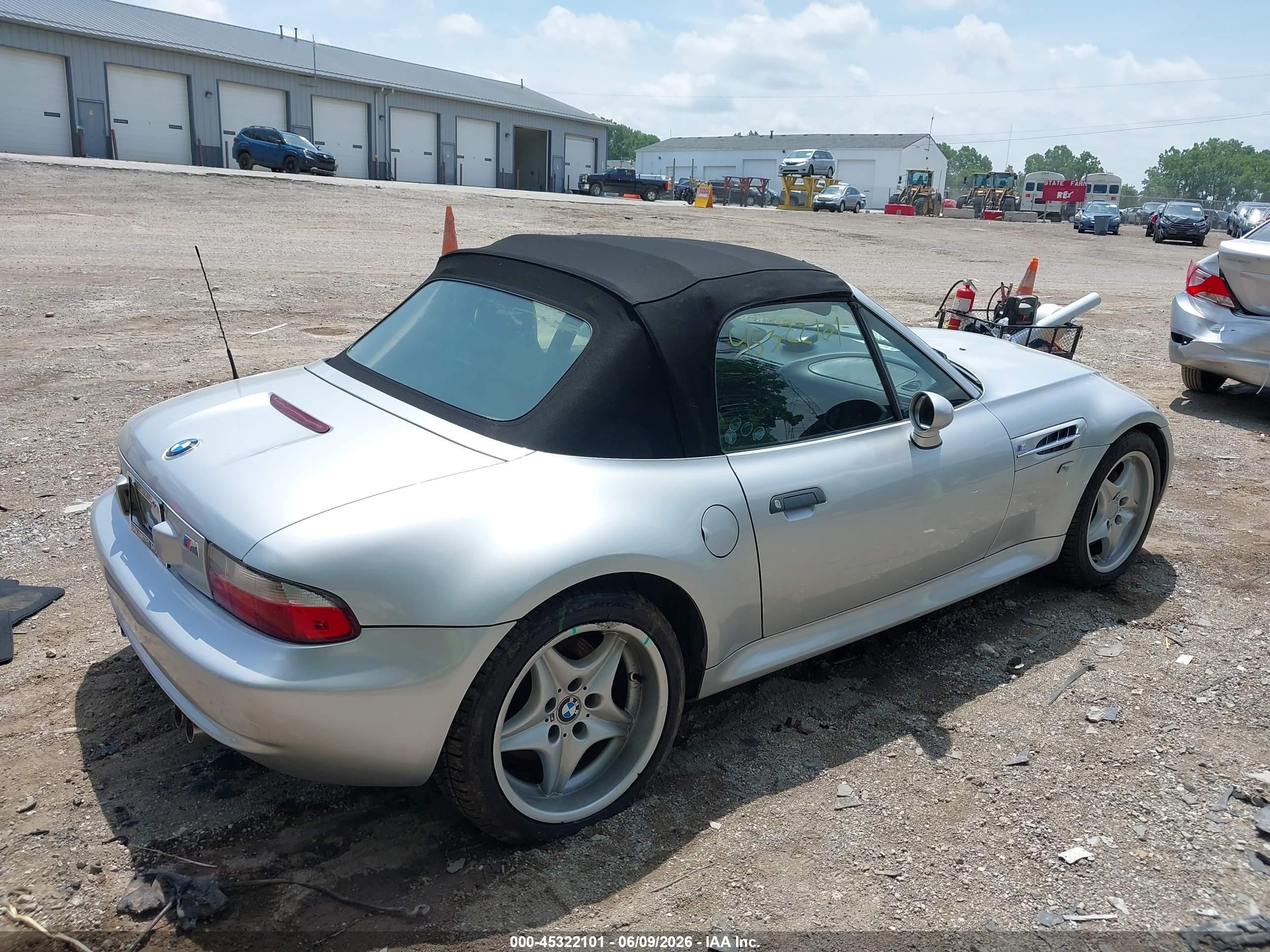 2000 Bmw M   Silver vin: WBSCK9347YLC93198