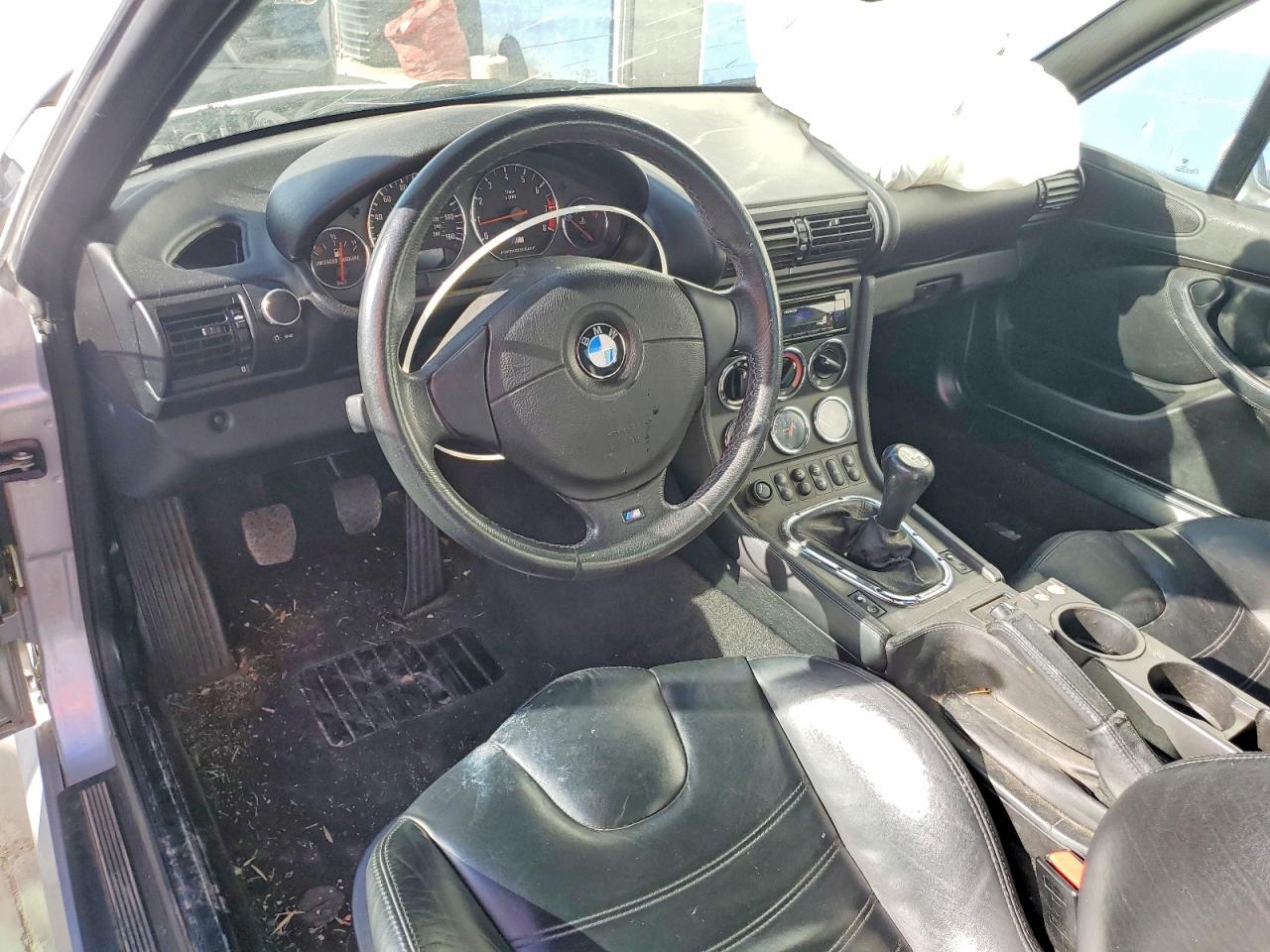 2000 Bmw M Roadster Silver vin: WBSCK9349YLC93106