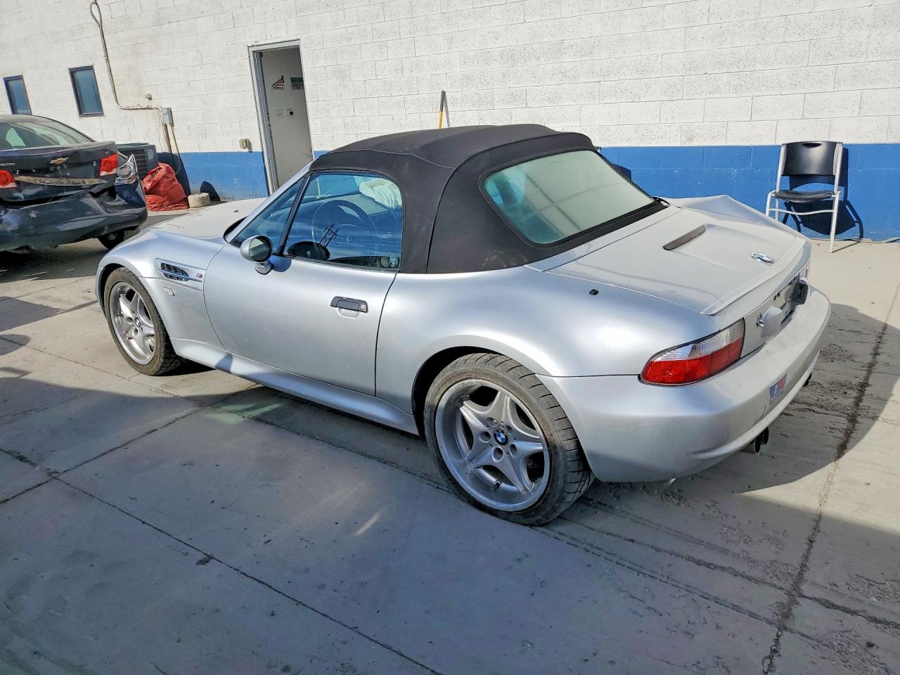 2000 Bmw M Roadster Silver vin: WBSCK9349YLC93106